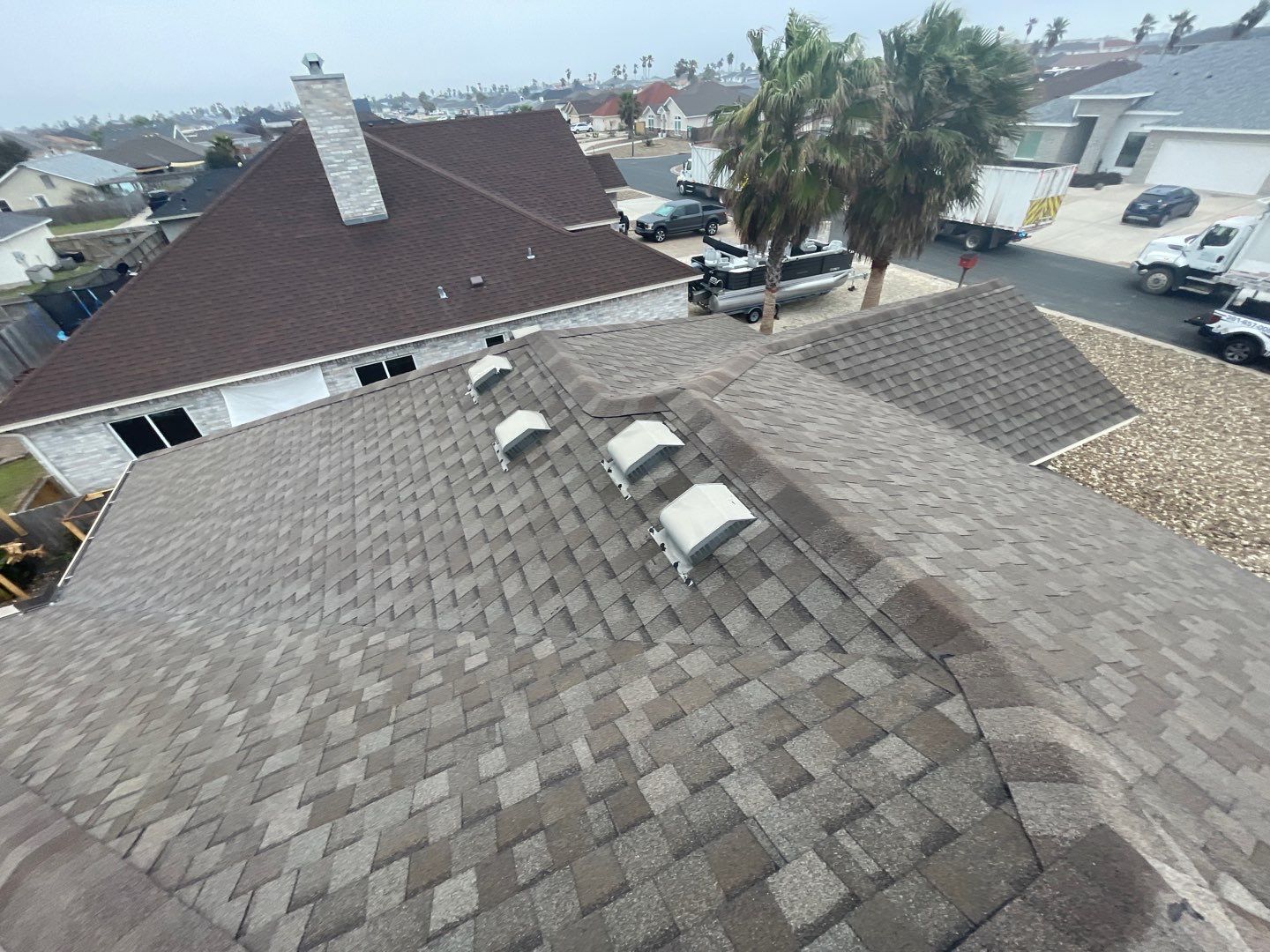 Residential Roofing Repair using Attic Vents by Lighthouse Roofing