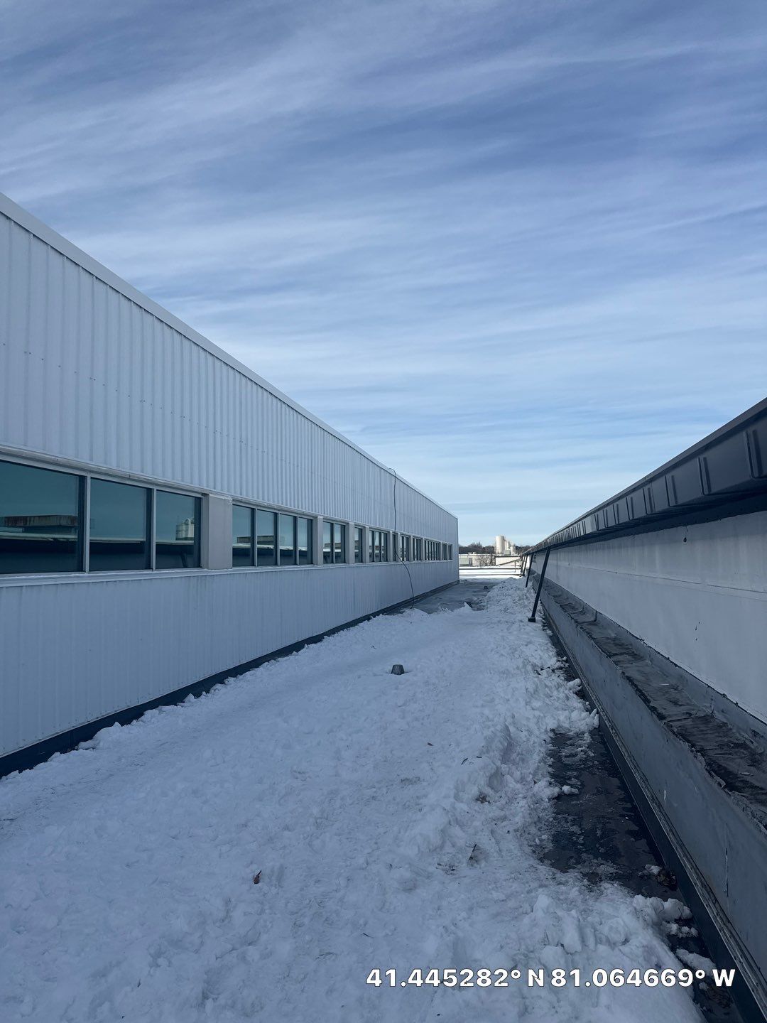 Edge metal and Siding replacement by Commercial Roofing and Coating Systems