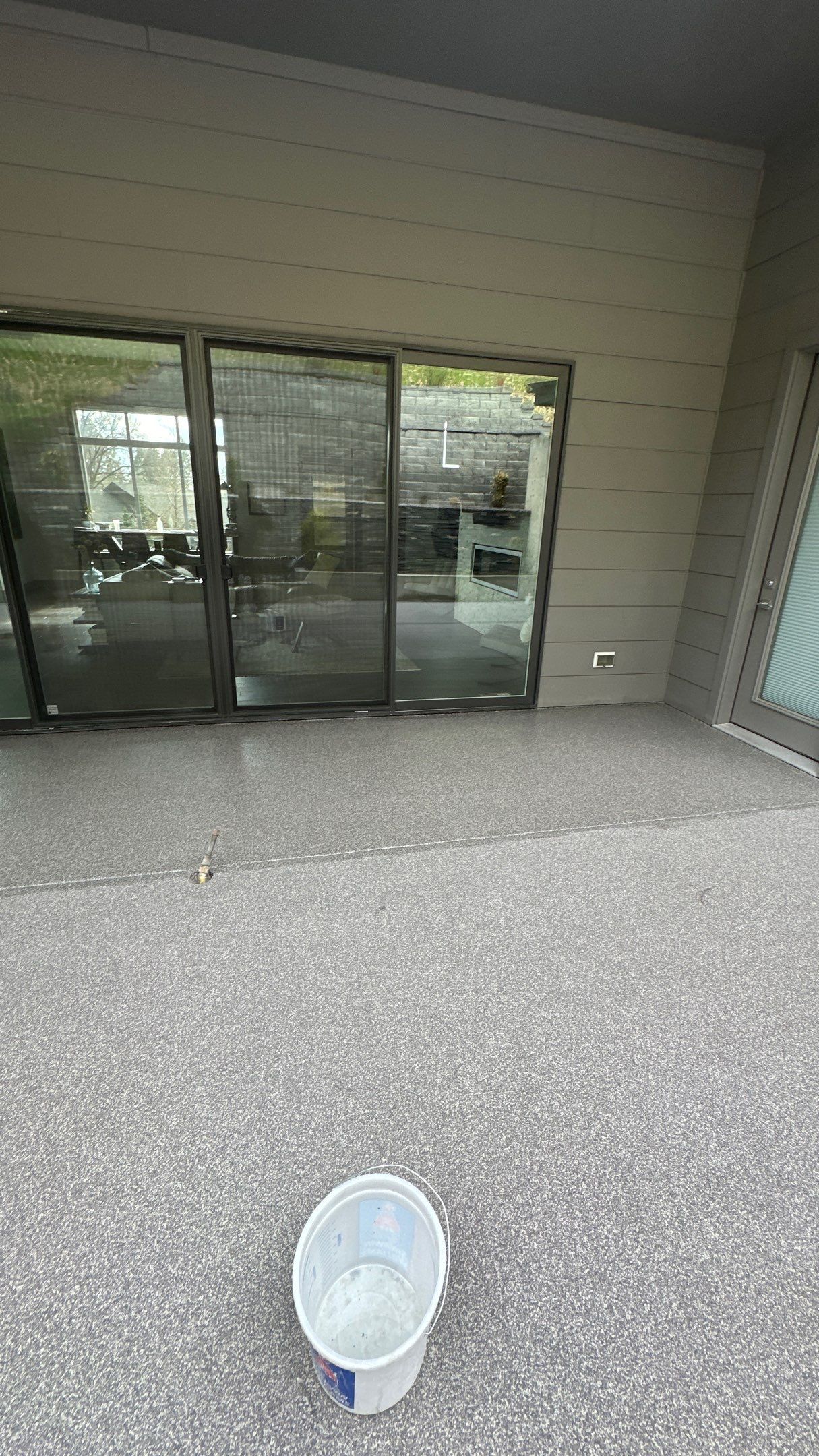 Patio Transformation using Greystone 1/8" by Croc Coatings, LLC