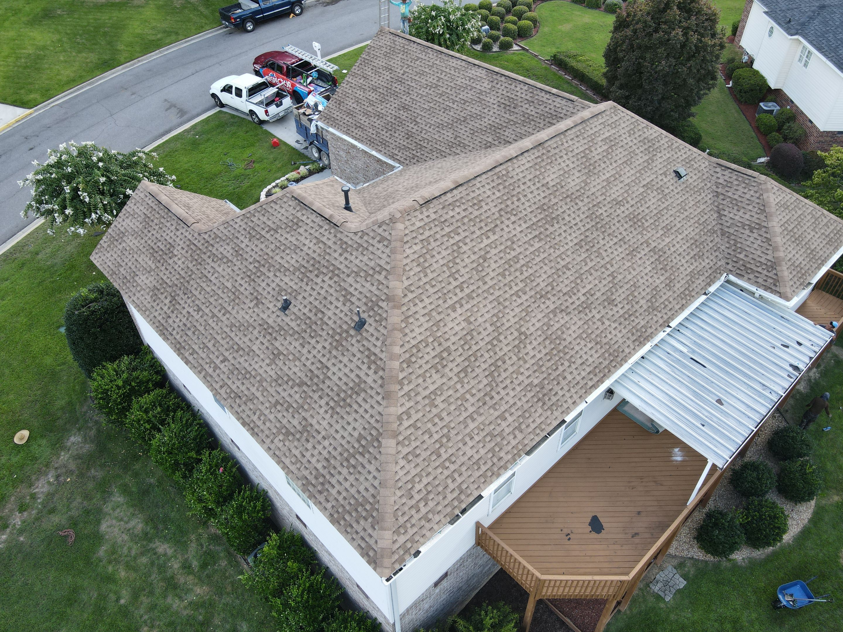 Residential Roofing Installation using Owens Corning by Inspector Roofing and Restoration