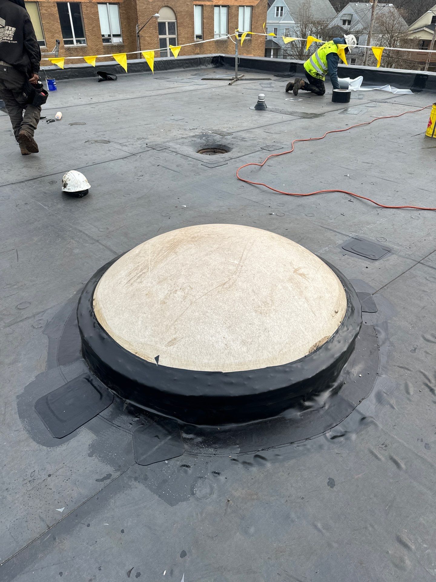 Asbestos Abatement using CertainTeed Grand Manor by Absolute Roofing and Construction