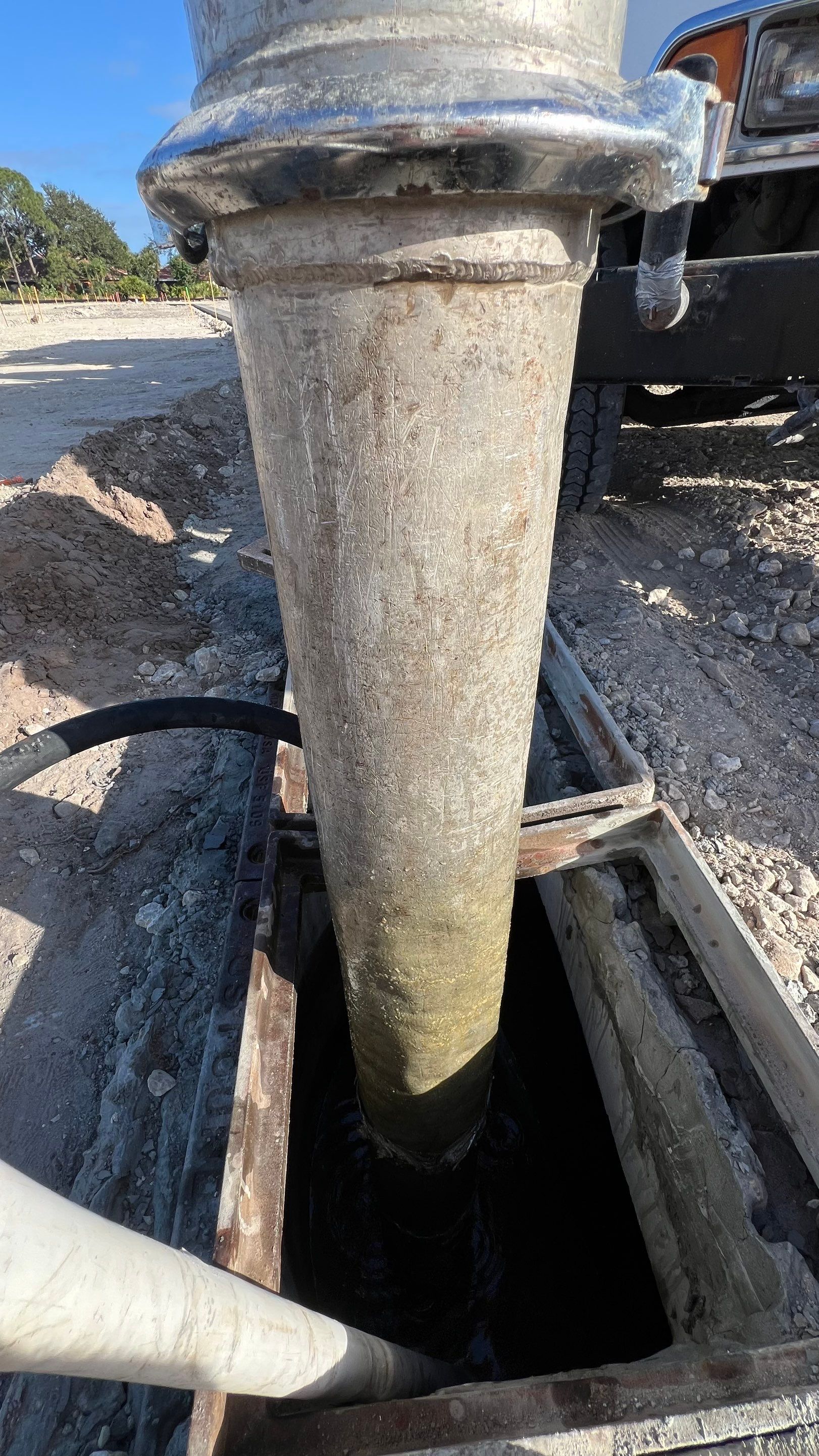 New Construction Sewer System and Stormwater System Cleaning by APS Power & Water
