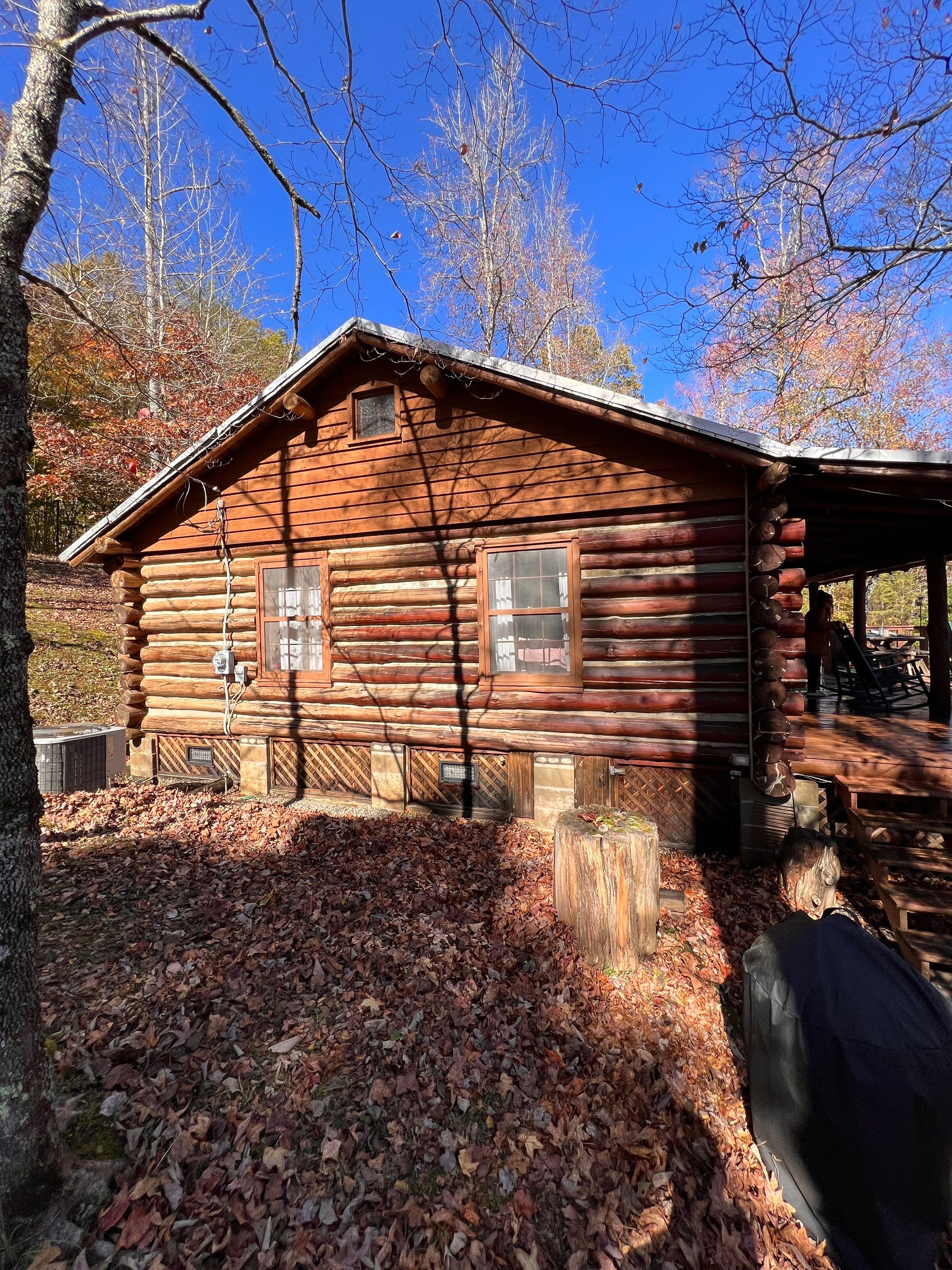 Cabin using Wood Sealant by DuraSeal