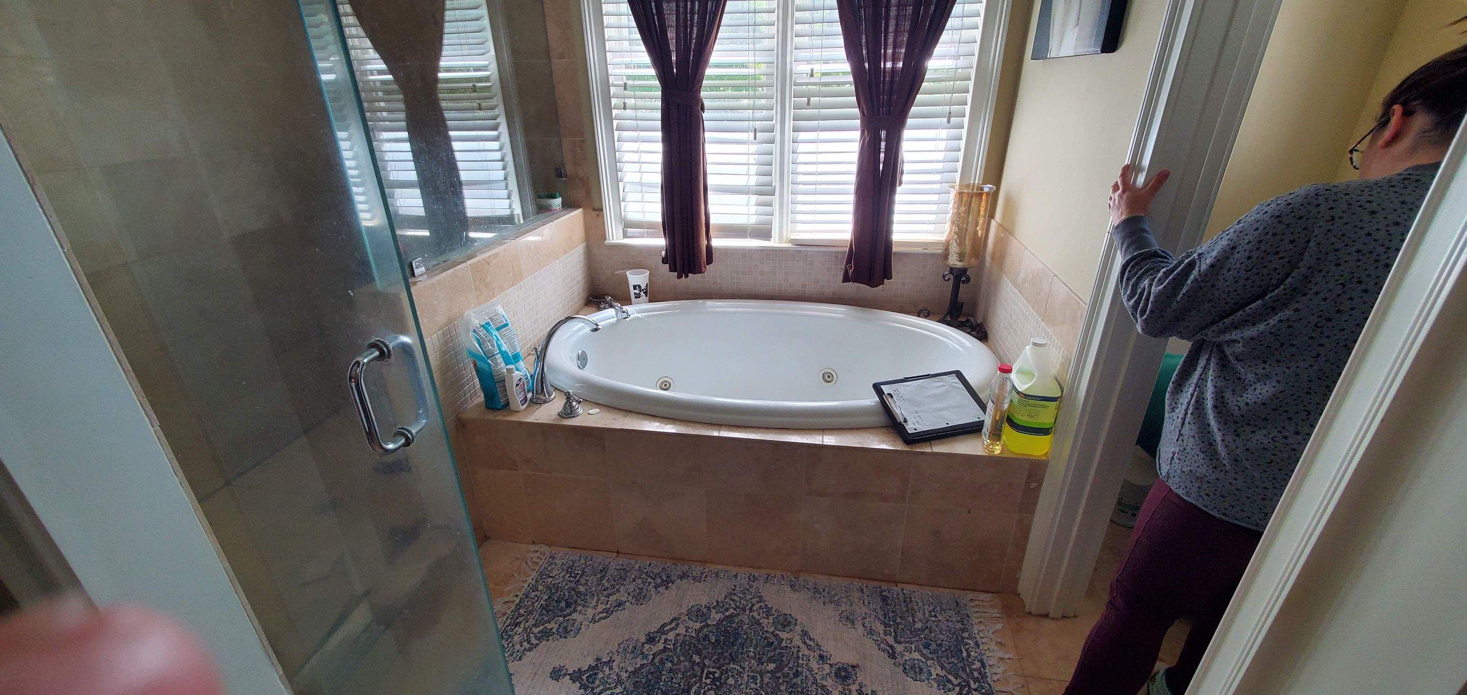 Shower restoration in Loganville by Baxter Professional LLC