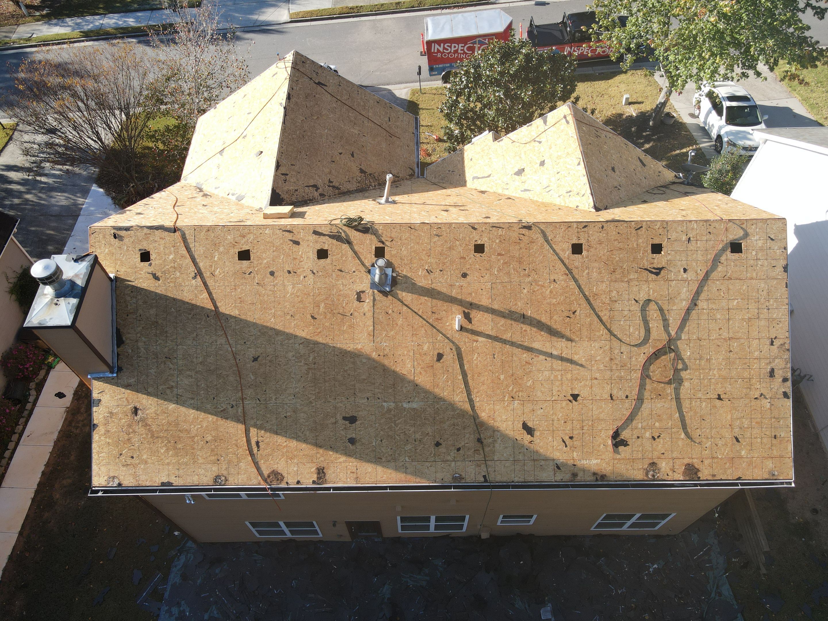 Residential Roofing Installation using Owens Corning by Inspector Roofing and Restoration