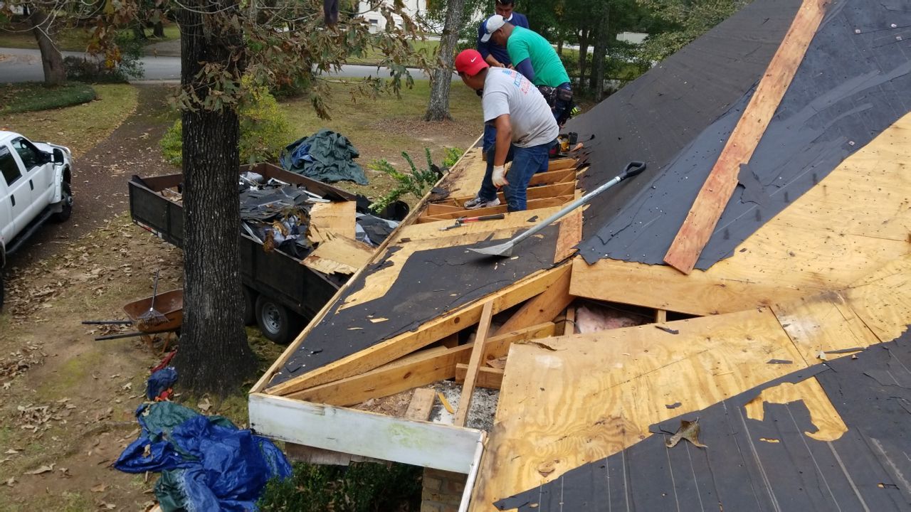 Residential Roofing Installation using Roof Replacement by American Roofing & Construction LLC