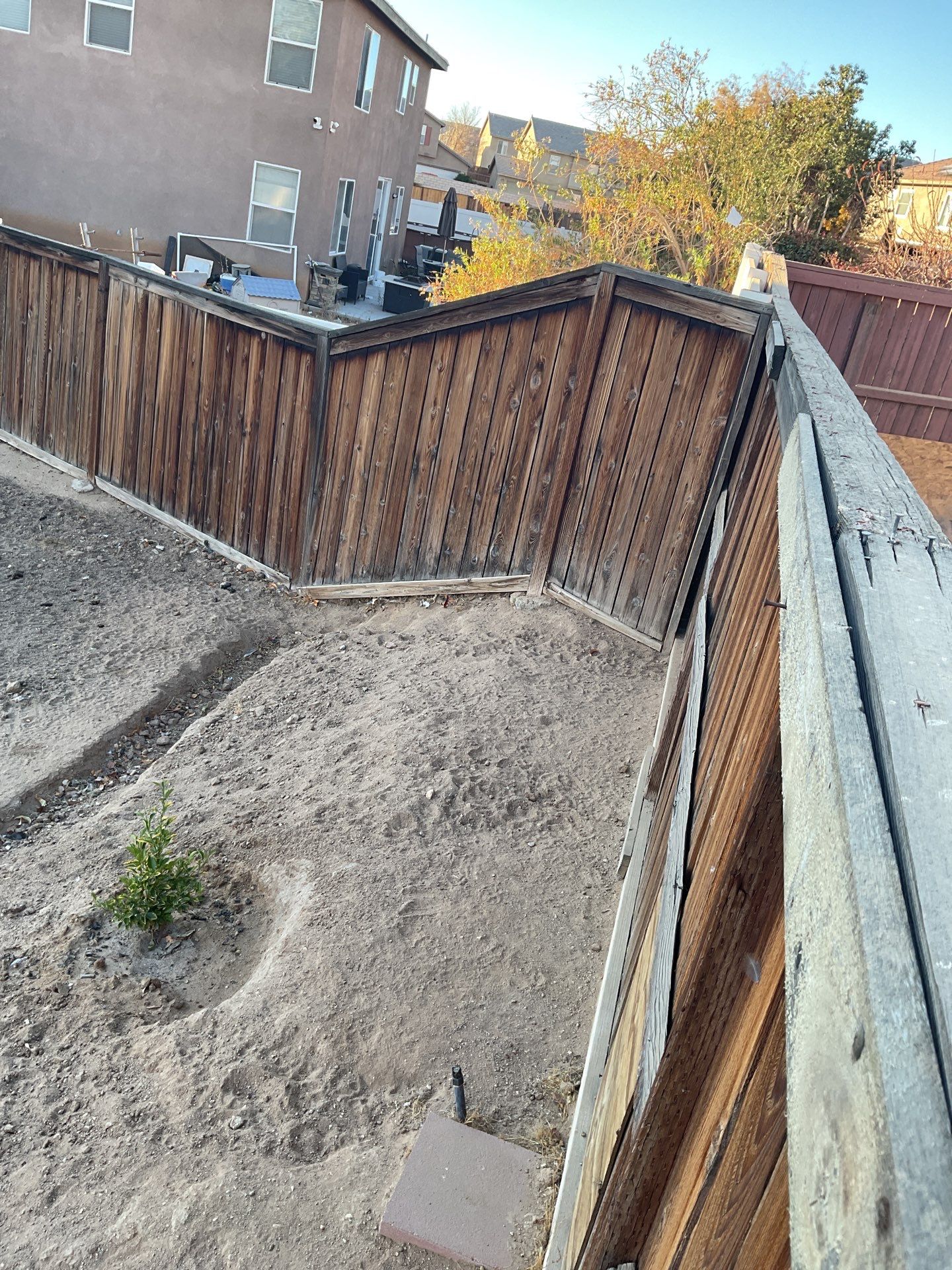 Fence installation using wood by Fence Guys Inc.