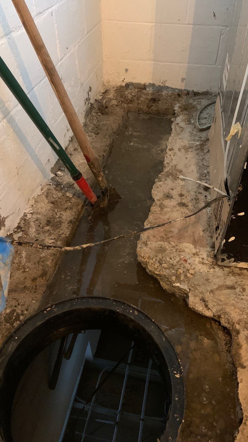 Solving a One-Wall Water Issue in St. Paul by Waterproofing Northeast