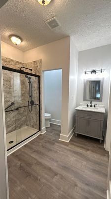 Tub to Shower