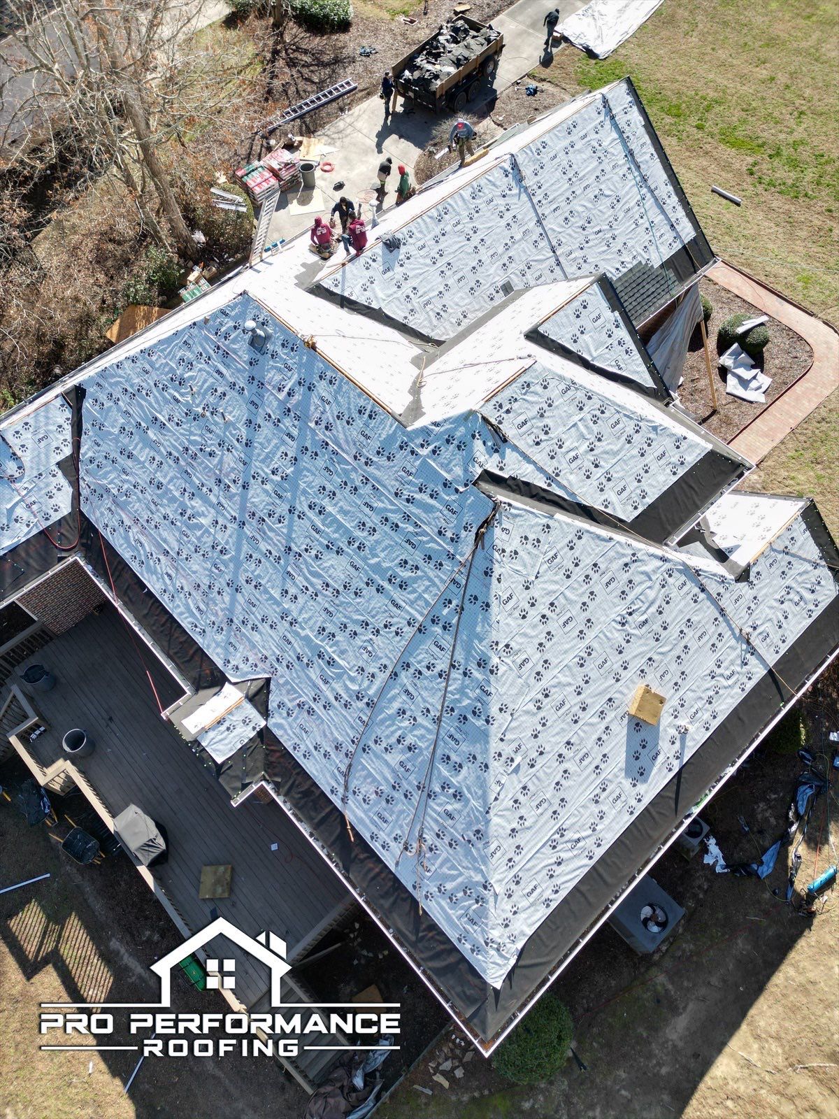 Roof Replacement - GAF Timberline Ultra HDZ Slate  by Pro Performance Roofing