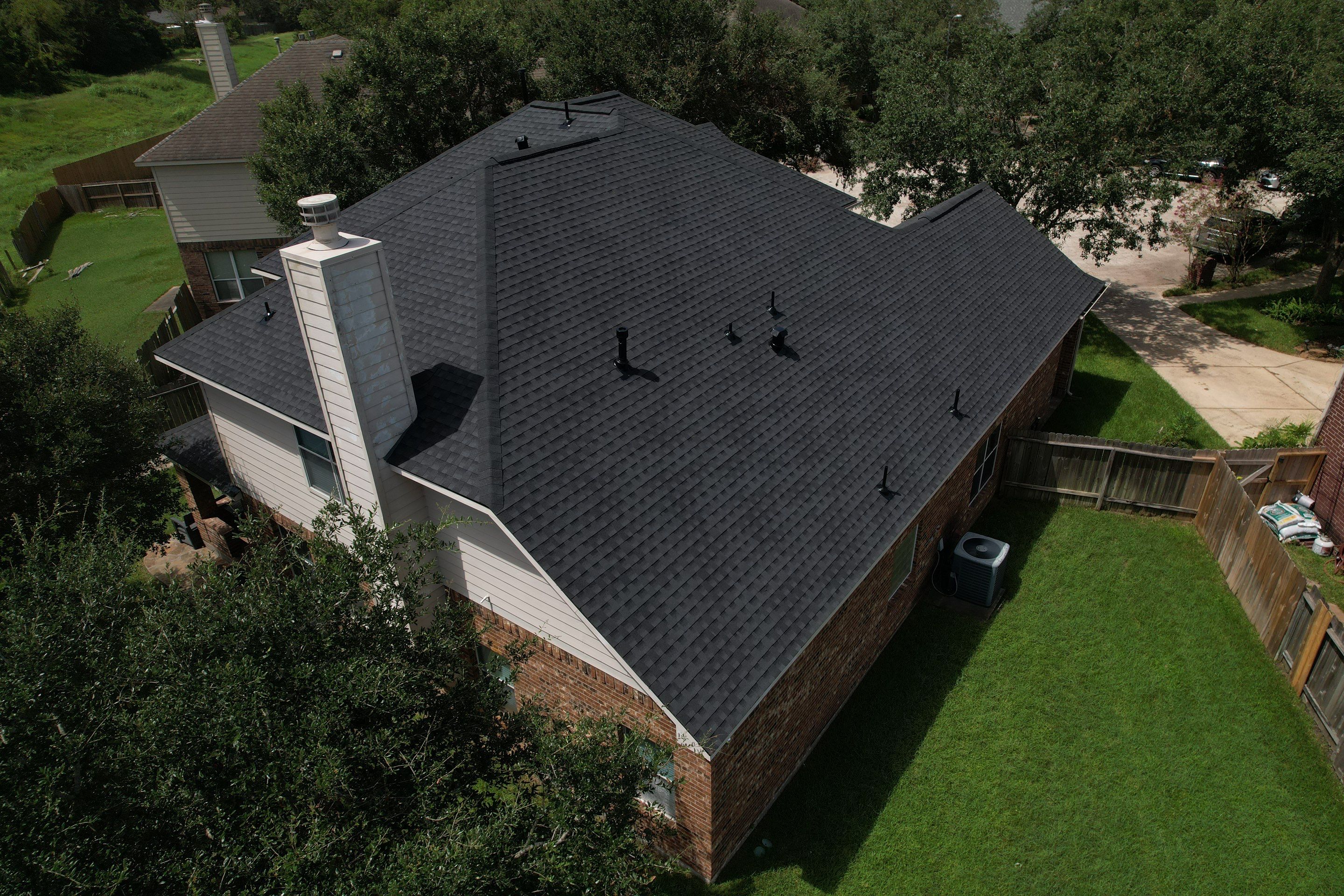 Residential Roofing Installation using GAF Timberline HDZ by Vlex Roofing 