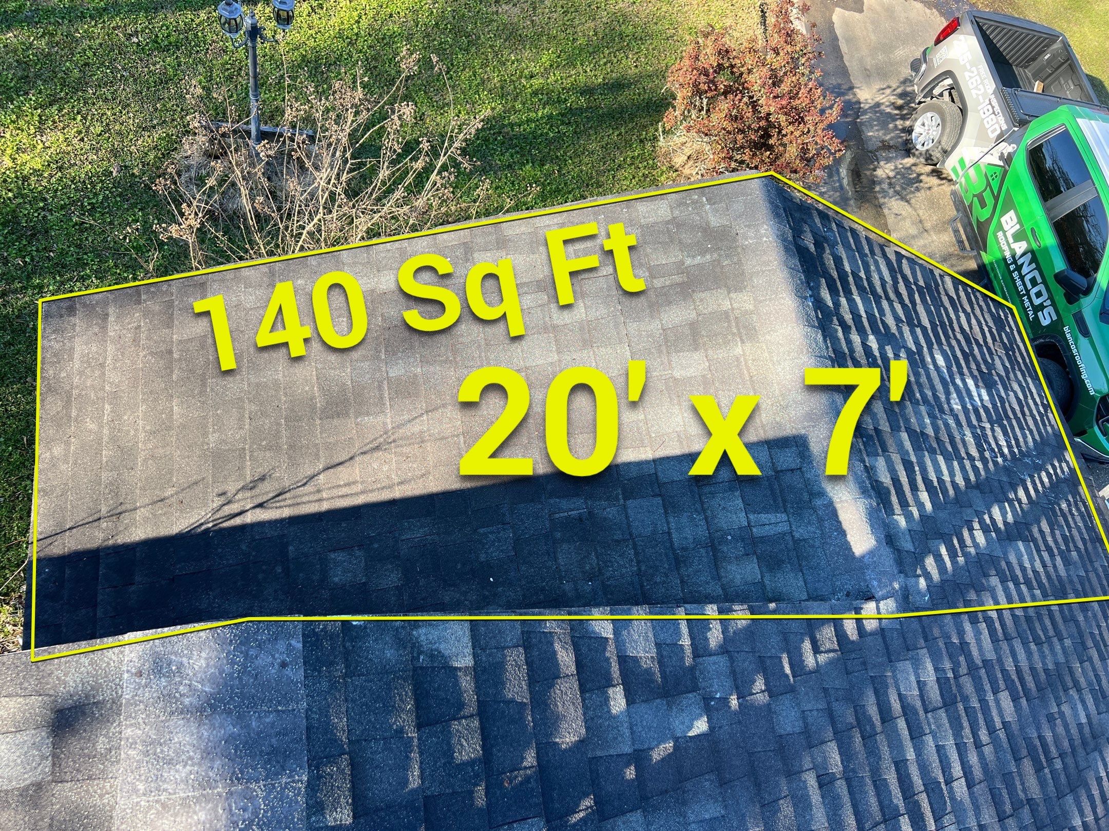 Project in Baton Rouge, LA by Blanco's Roofing & Sheet Metal