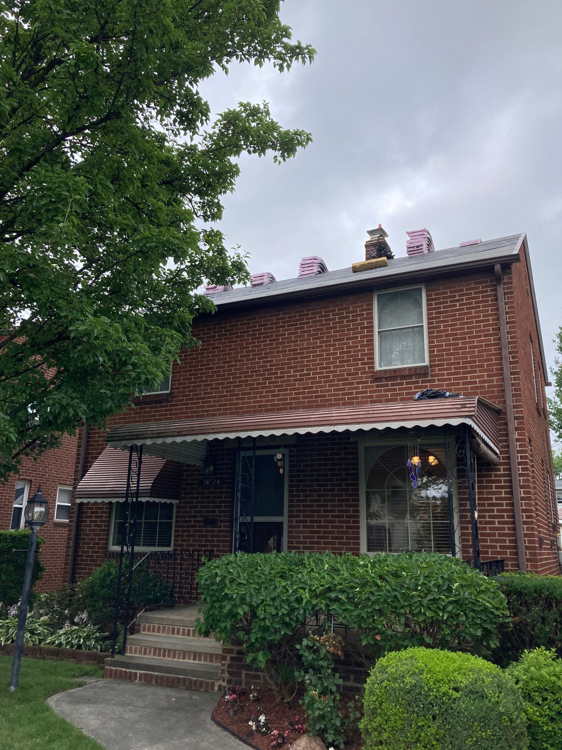 Residential Roof Replacement using Owens Corning Duration, Colonial Slate by Absolute Roofing and Construction