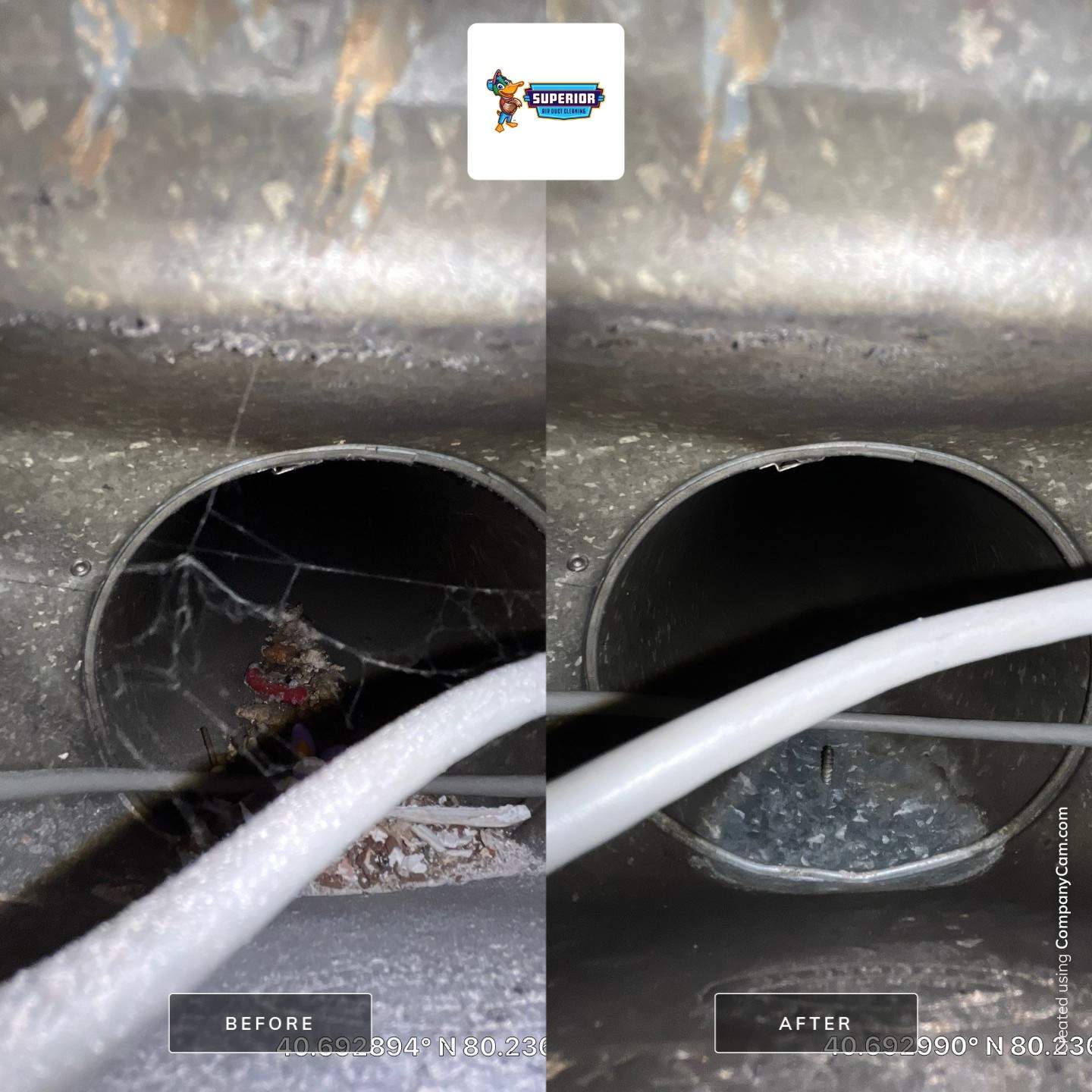 Air Duct Cleaning With a Vacuum Truck in Freedom, PA by Superior Air Duct Cleaning