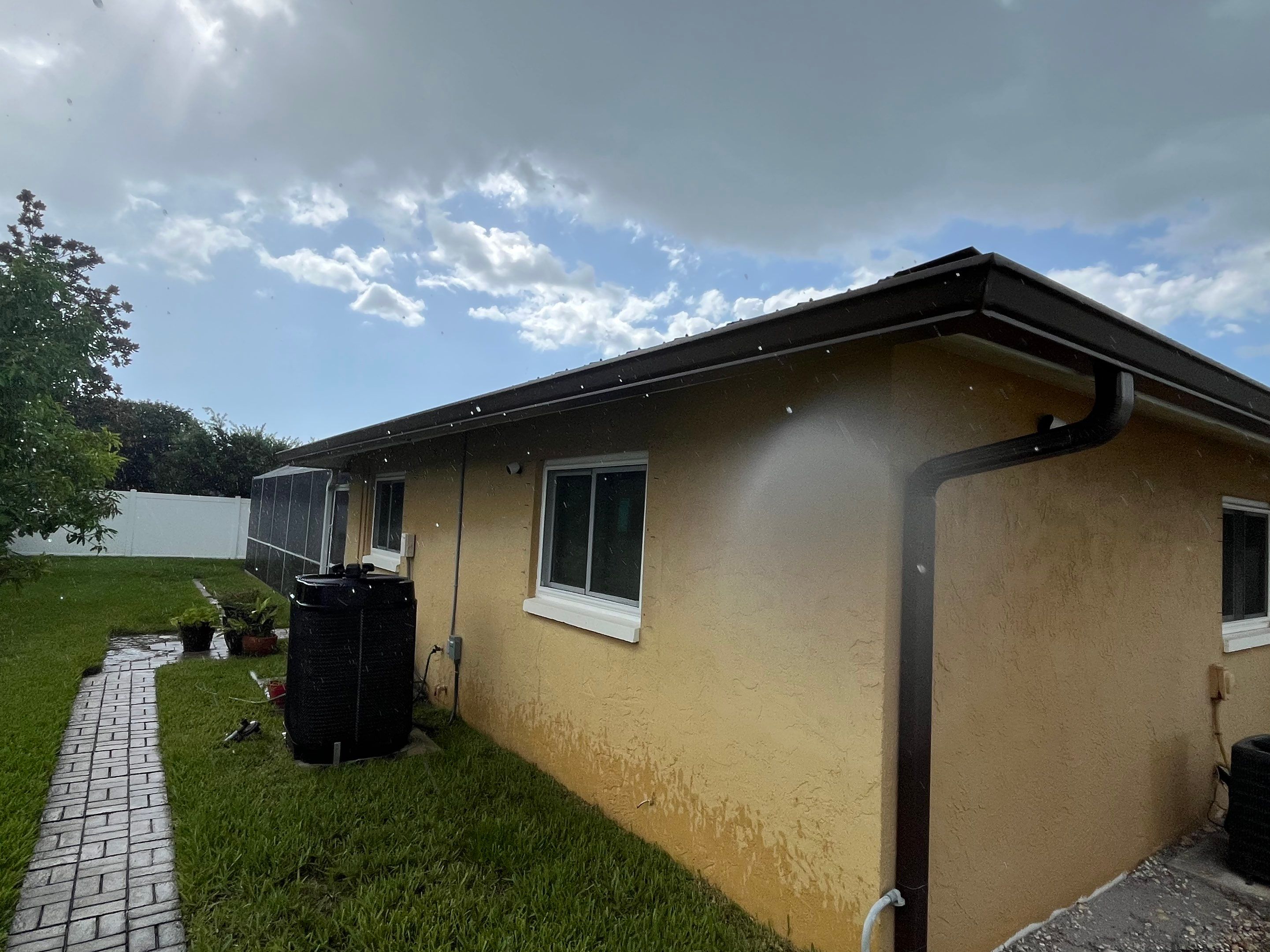 Gutter Upgrade Project in Cape Coral FL by Gutter Professors