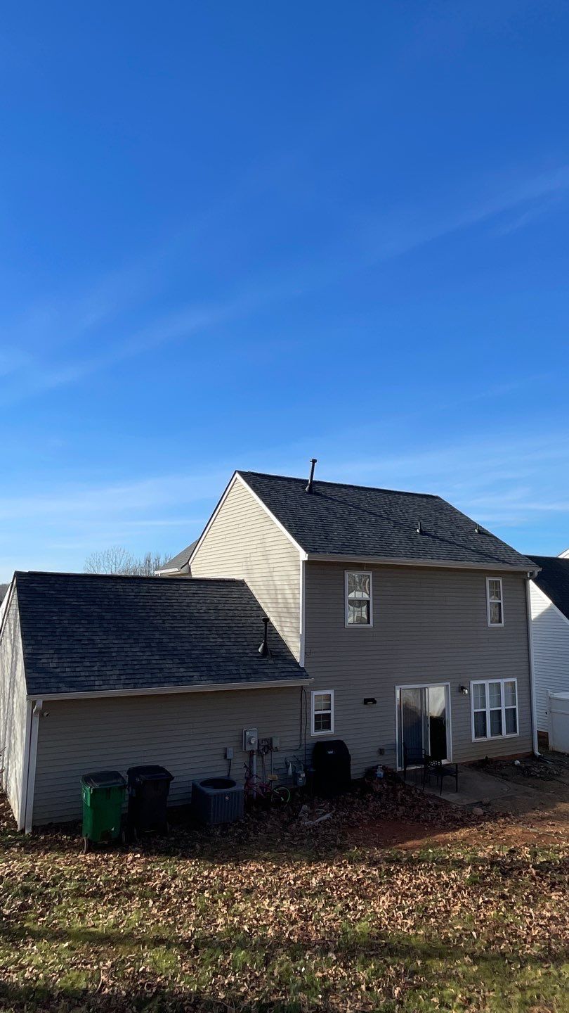 Roof replacement by hail damage by Just Brilliant Restoration JBR