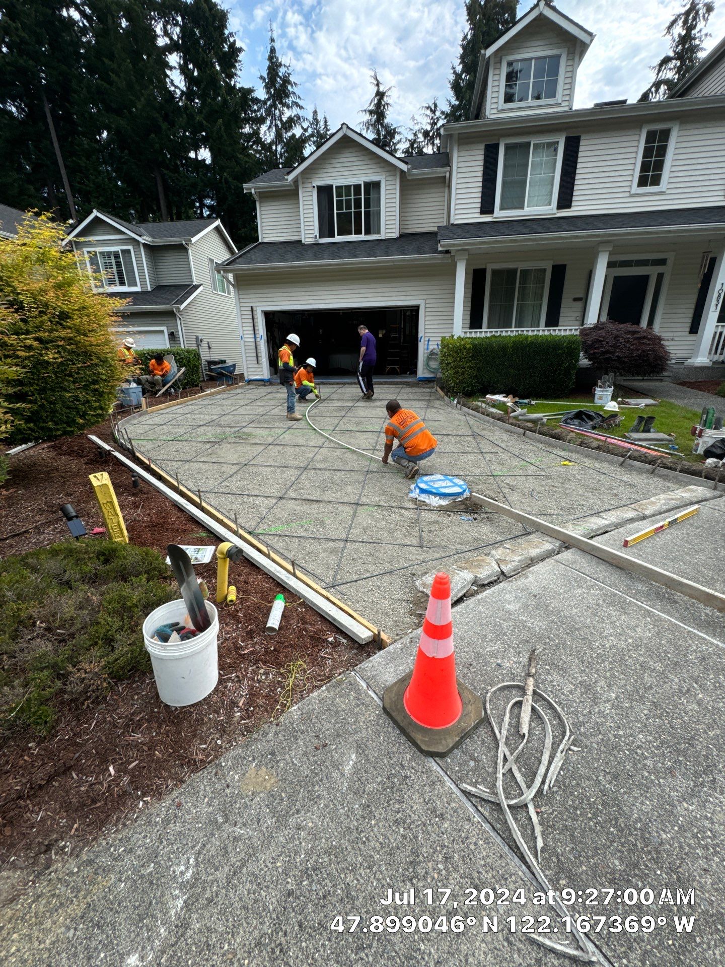 Luis | Concrete Driveway by Jireh Asphalt & Concrete Inc 