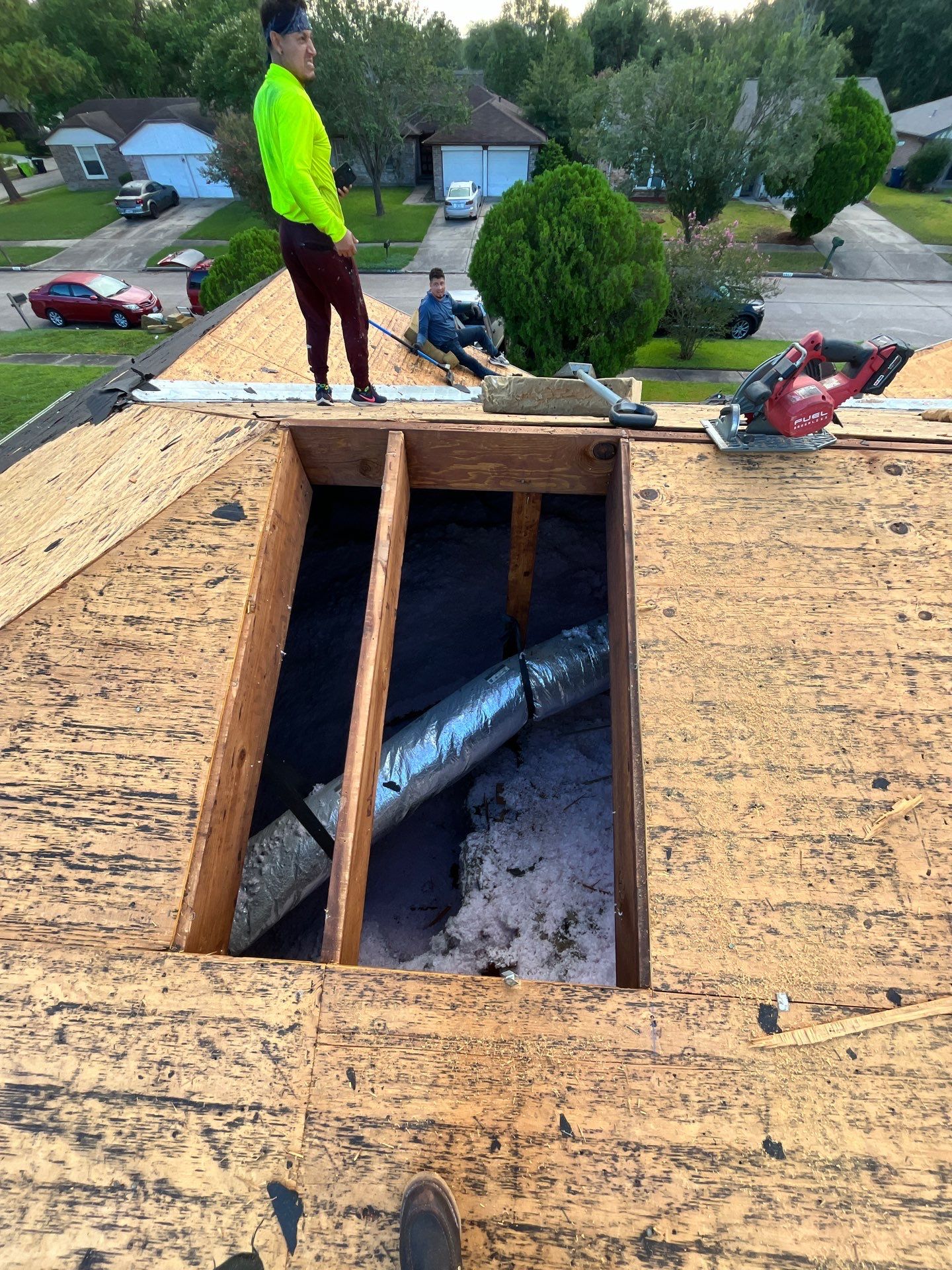 Marine Veteran Reroof Project by Berry Good Roofing 