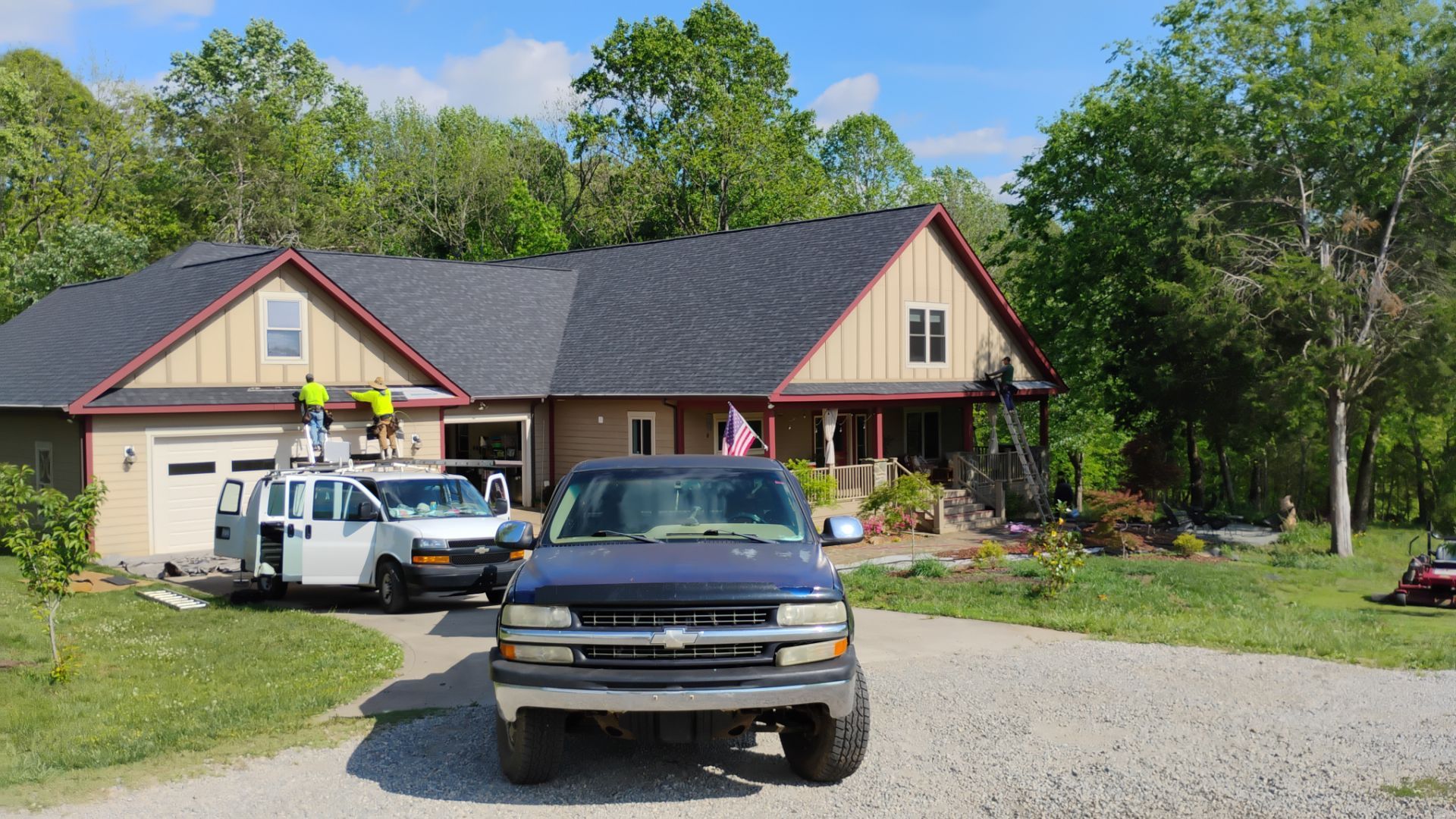Tony's roof by BROCK BUILDERS 