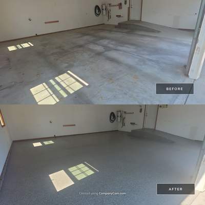 Vintage Shalestone Garage Coating