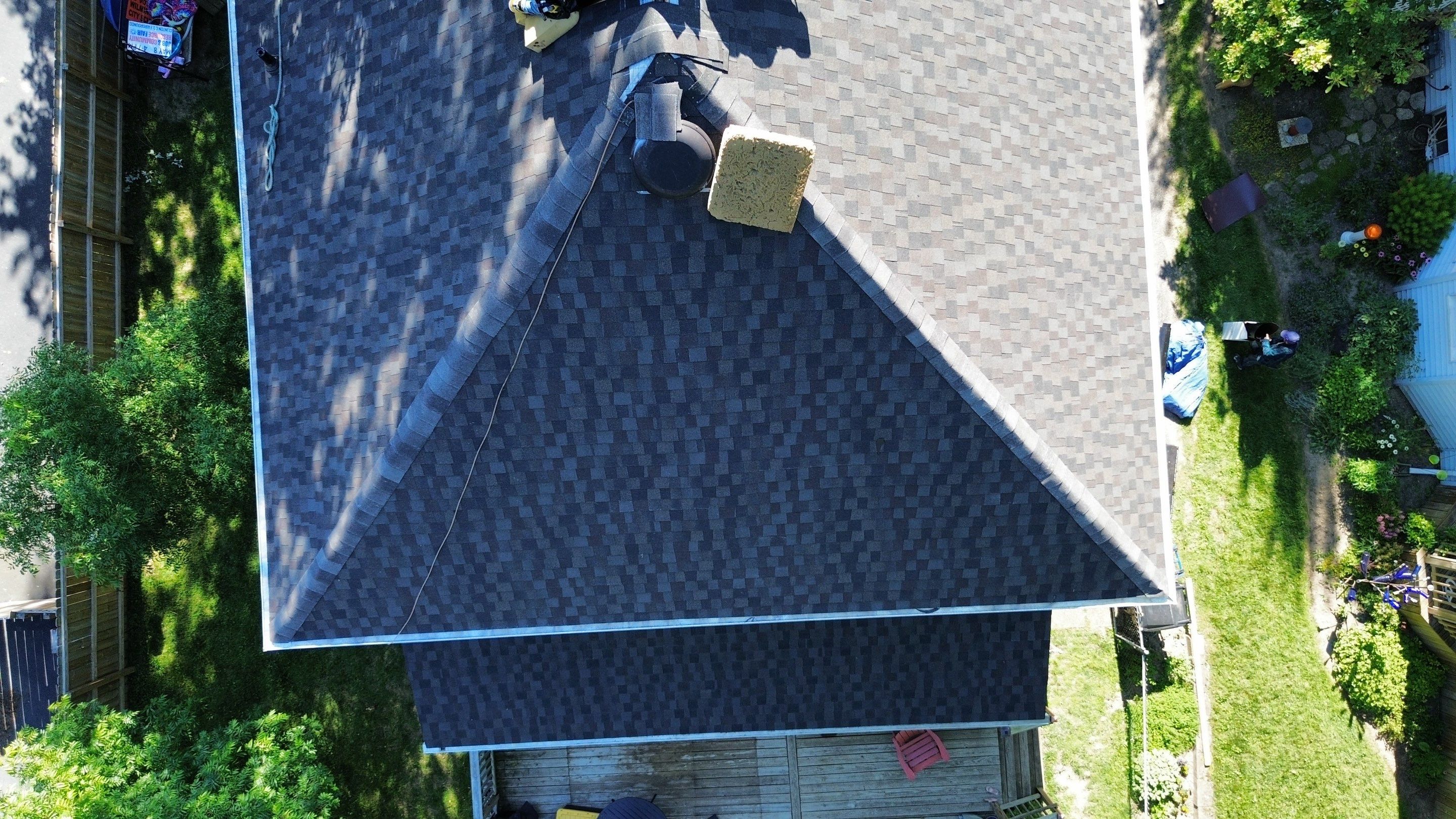 Residential Roofing Installation using Timberline UHDZ Shingles - Appalachian Sky by RoofX 