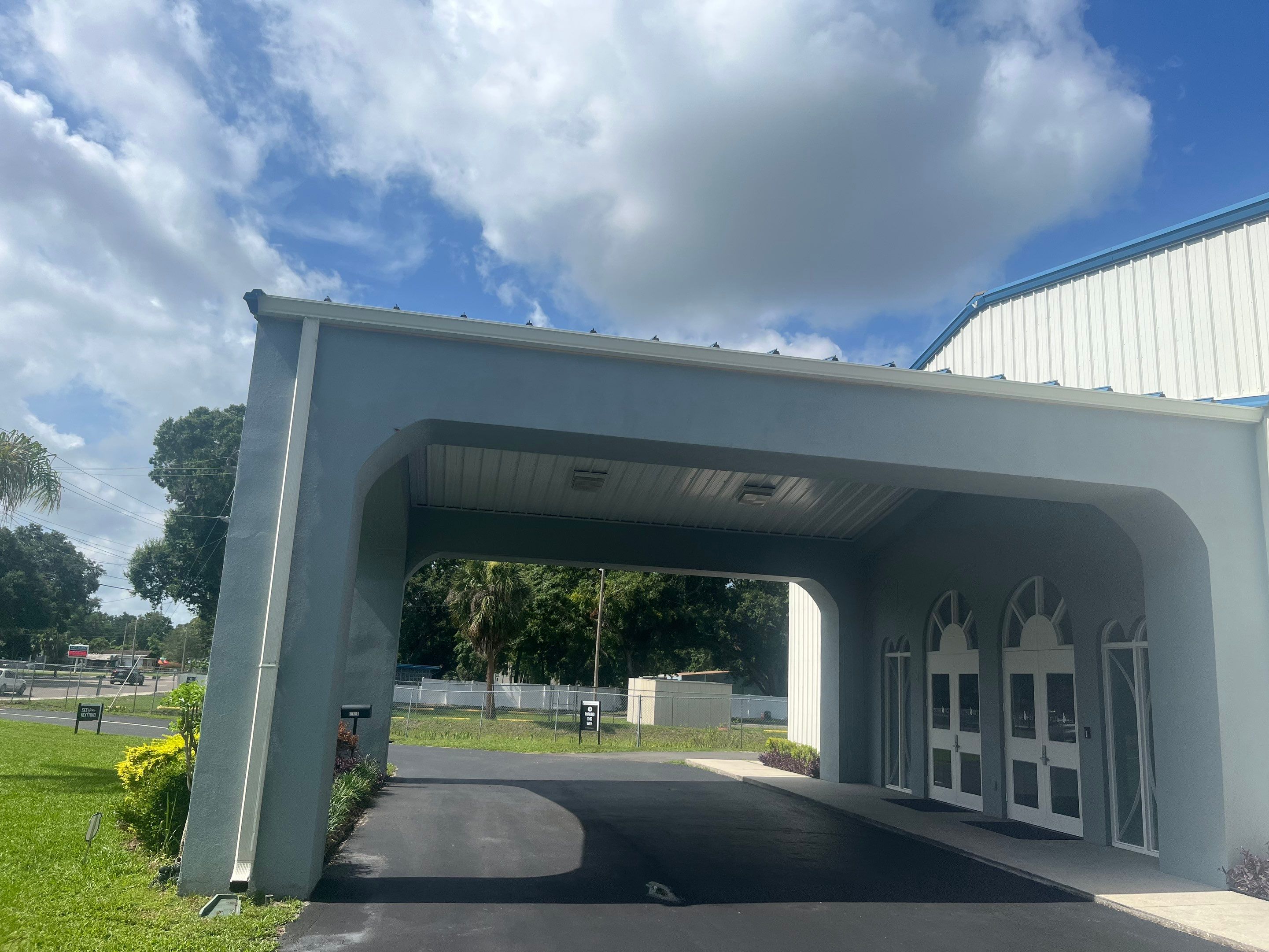 Commercial Gutter Installation in Tampa FL by Gutter Professors
