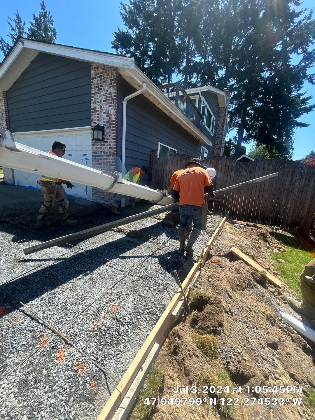 Jacob | Concrete Driveway  by Jireh Asphalt & Concrete Inc 