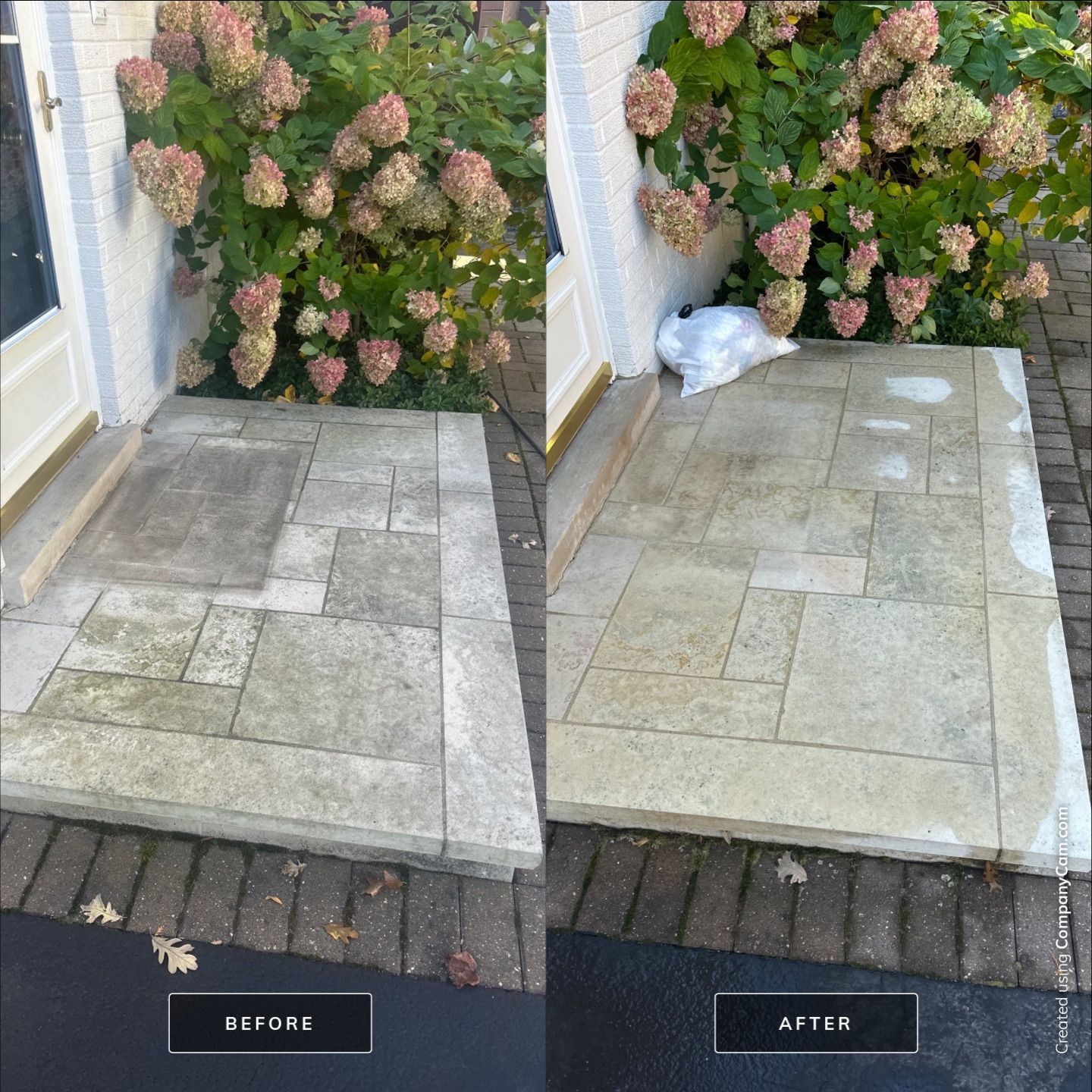 Project in Lake Forest by Simmons Power & Soft Washing