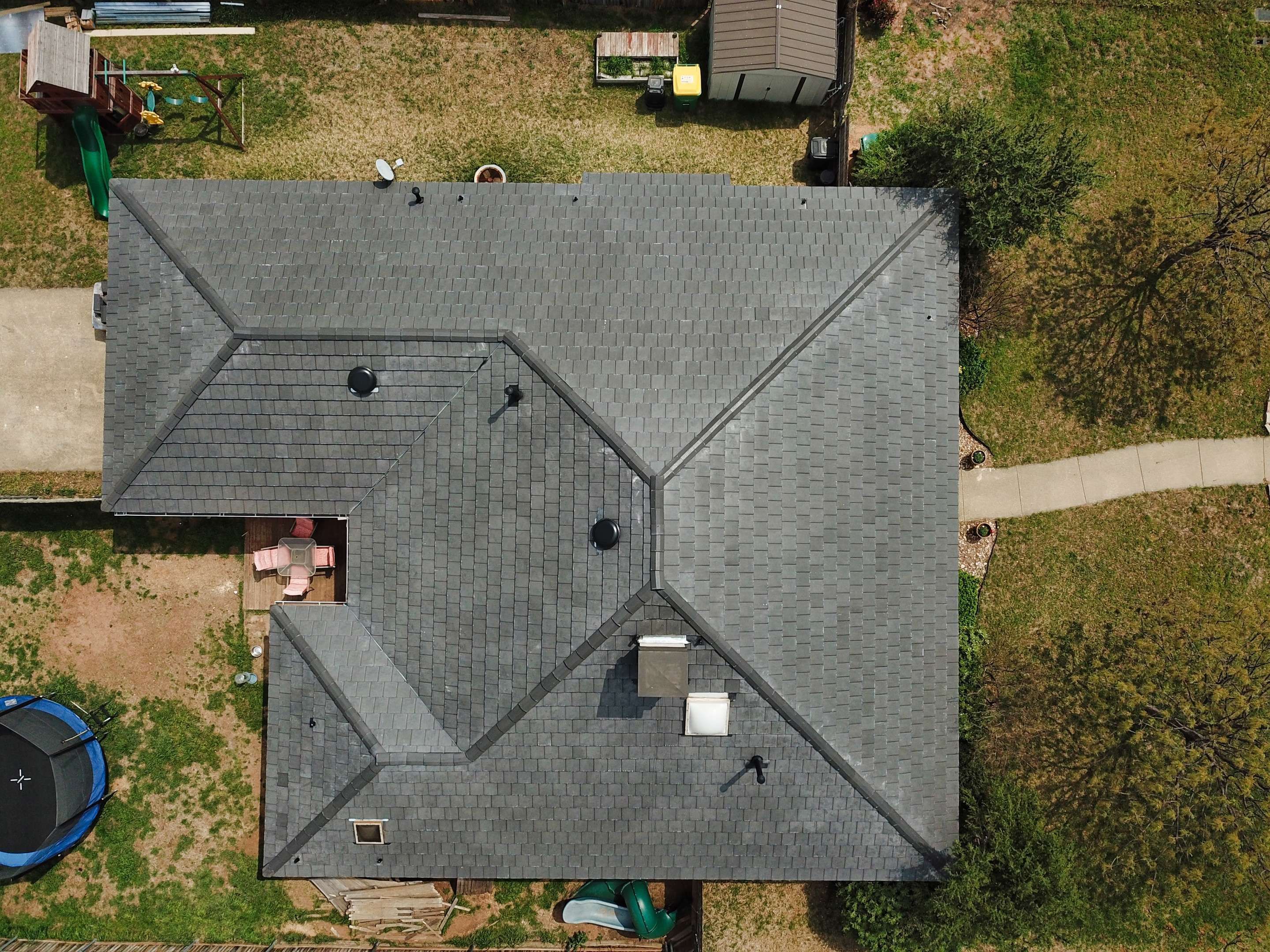 Charcoal Boral Slate Tile by First Out Roofing 