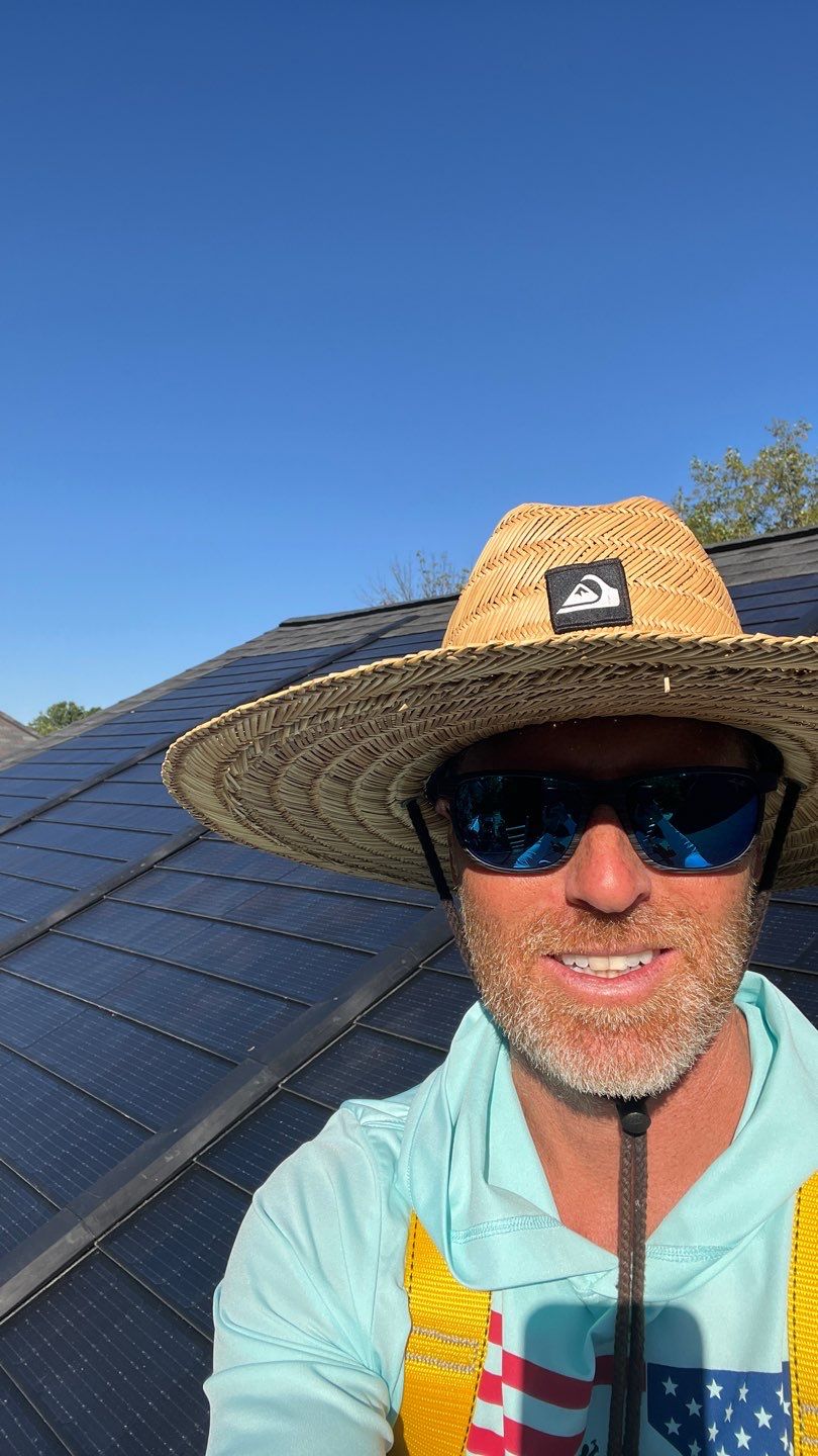 GAF Timberline Solar Roof Ellicott City, MD by American Home Contractors