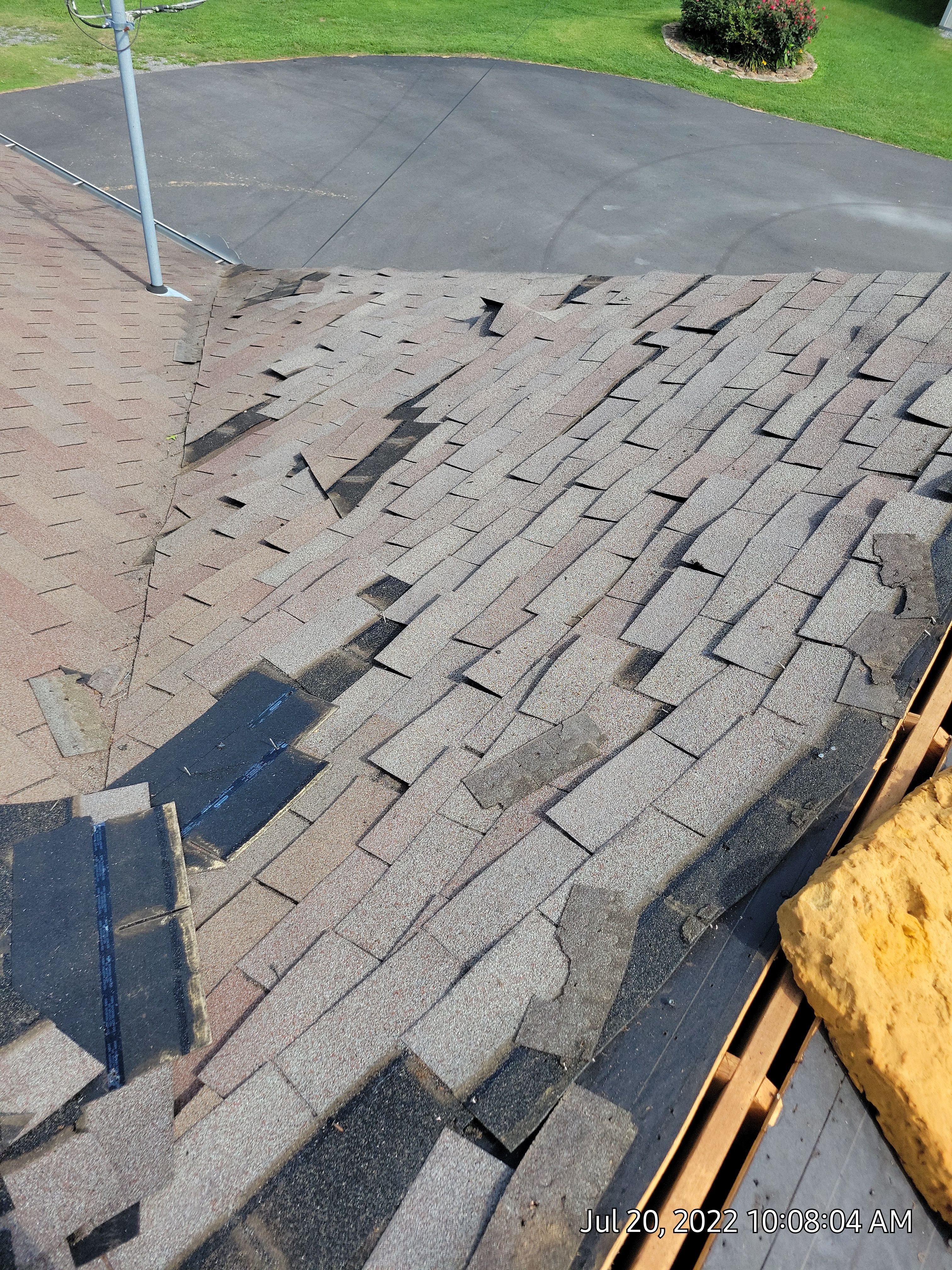 Residential Roof Remove and Replace using Low Rib Metal Roofing Panels by Bullard Roofing