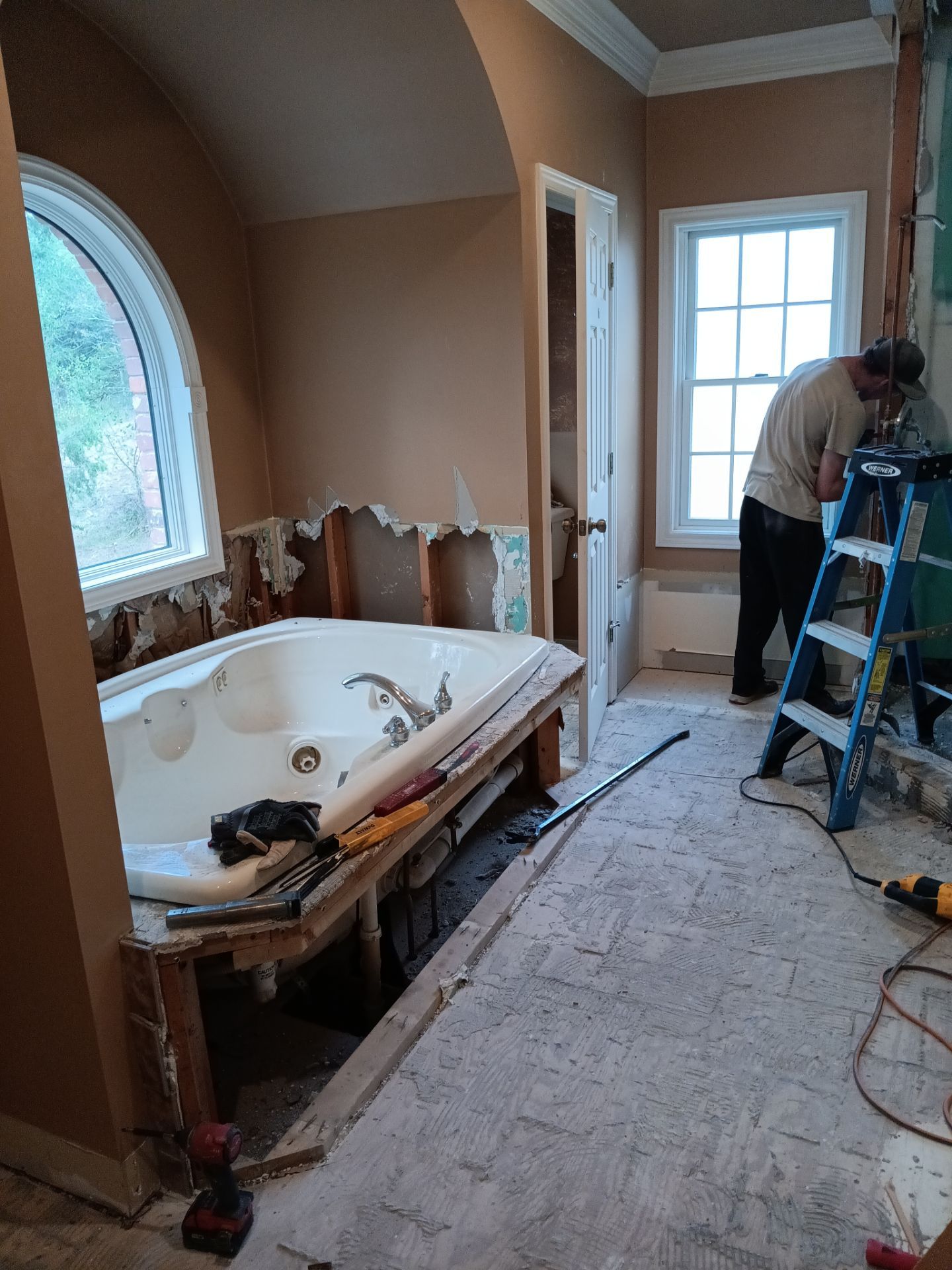 Shumaker Bathroom Remodel by Kitchen Works LLC