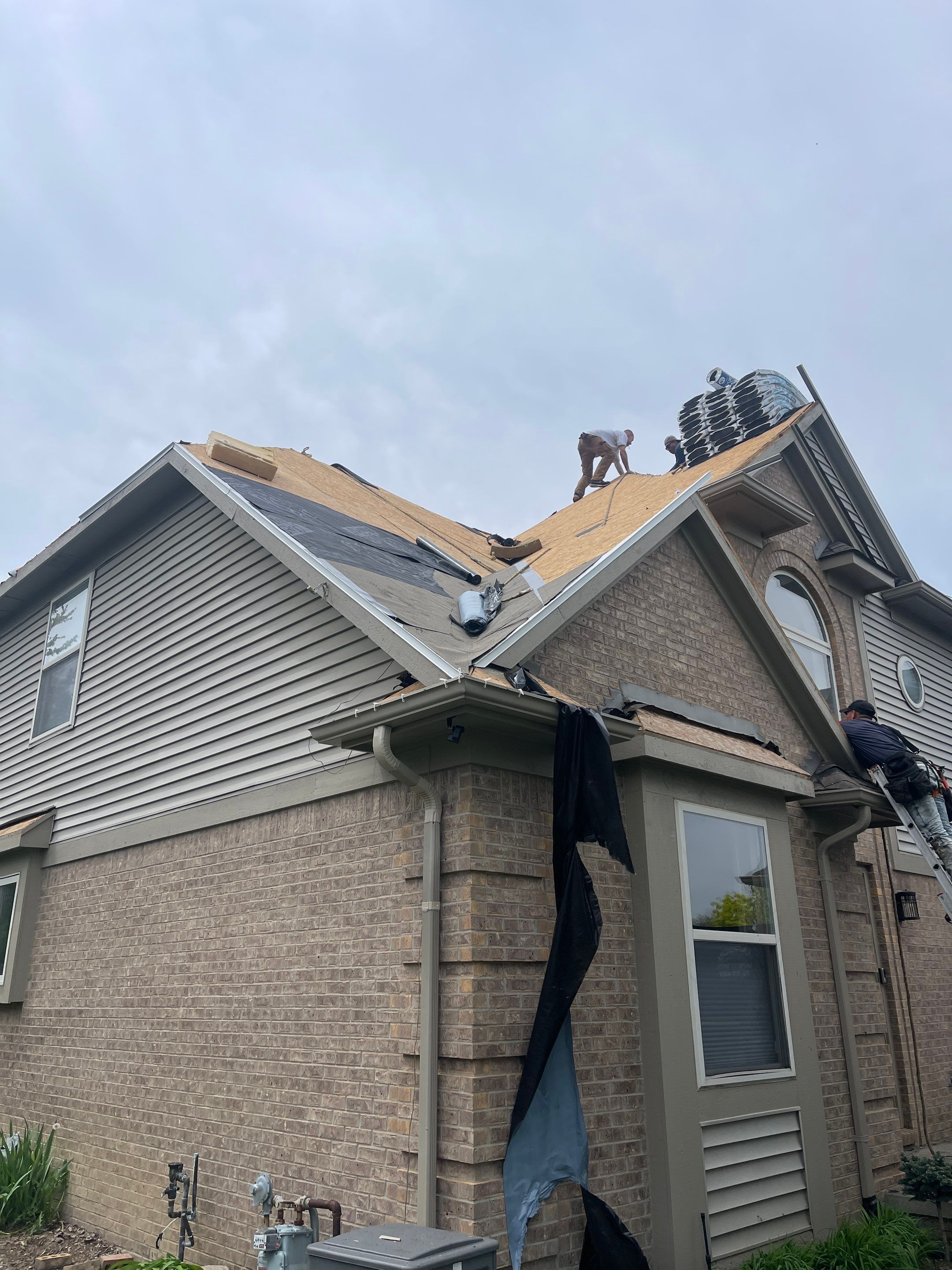 Residential Roofing Installation using IKO Dynasty - Glacier by JNR Roofing LLC