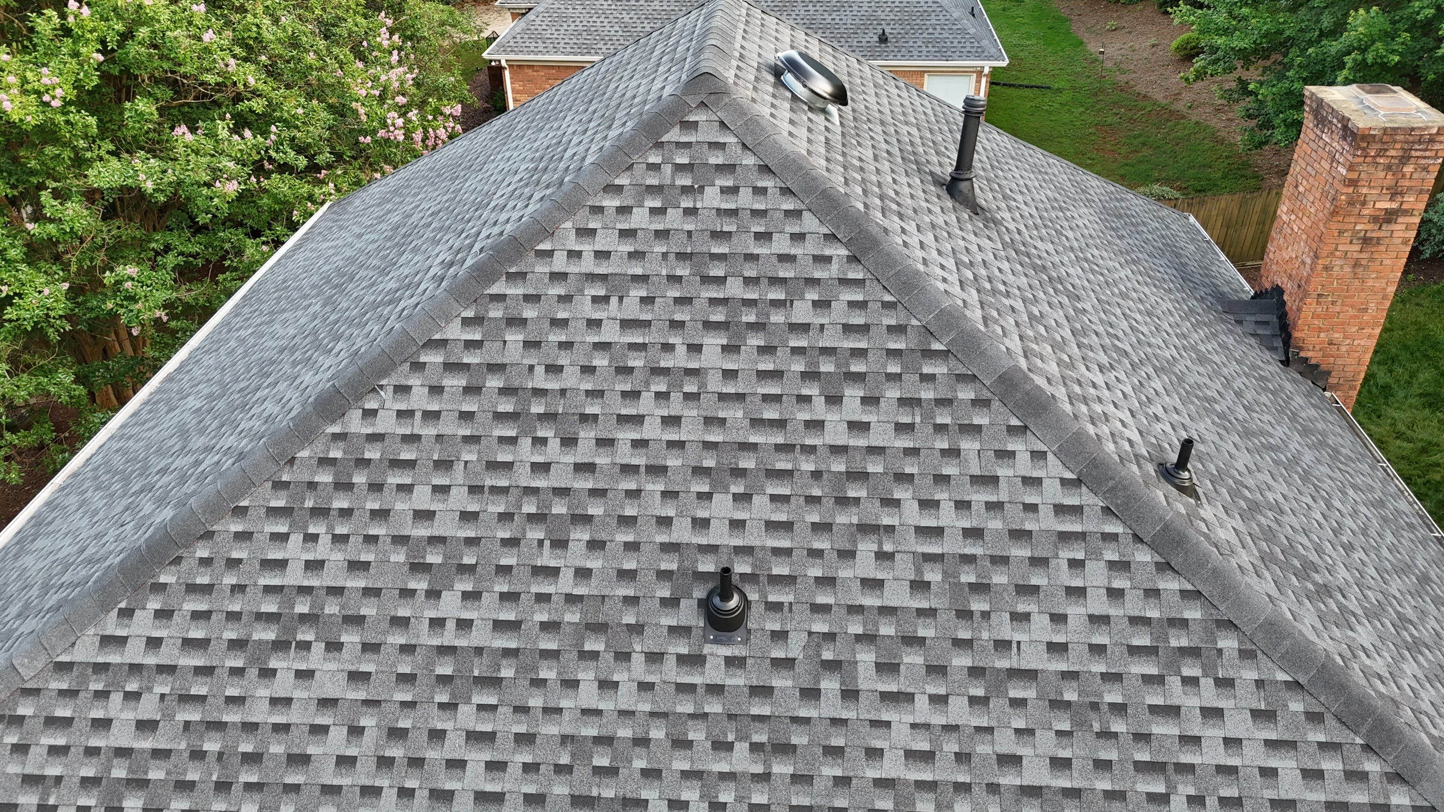 Roswell, GA Roof Replacement, GAF Timberline HDZ Charcoal Black by Reset Roofing