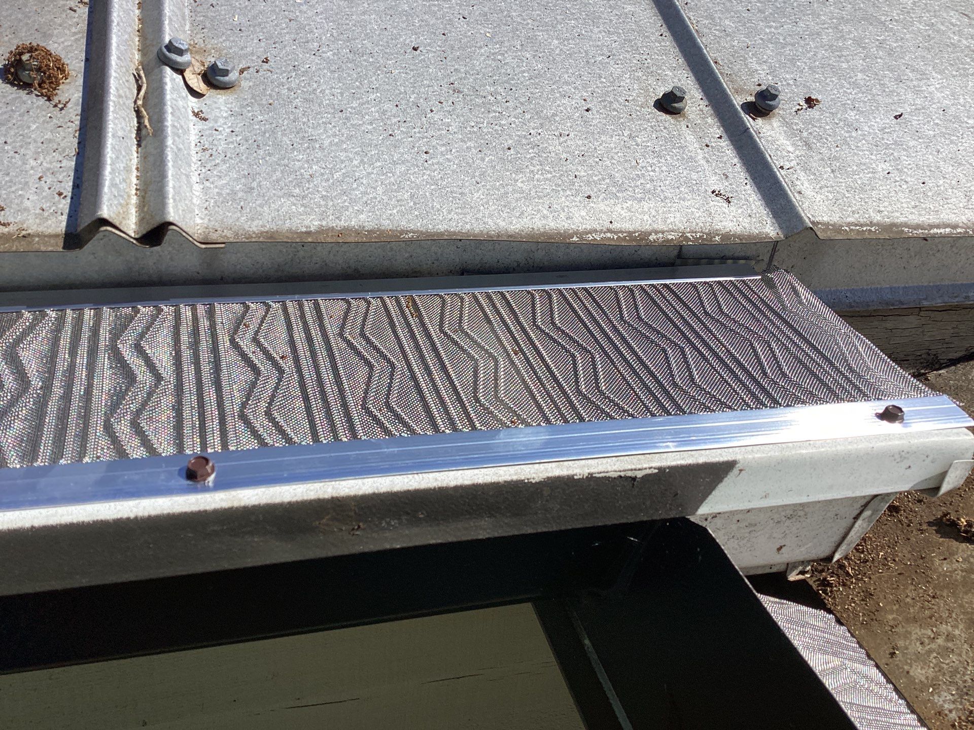 Gutter Guard Installation Project in Sarasota FL by Gutter Professors
