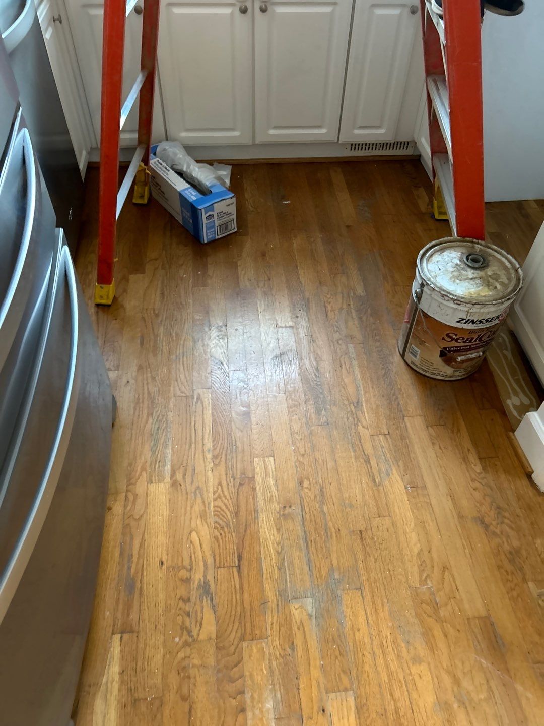 Harwood installation and refinish by Footprints Floors of Nashville