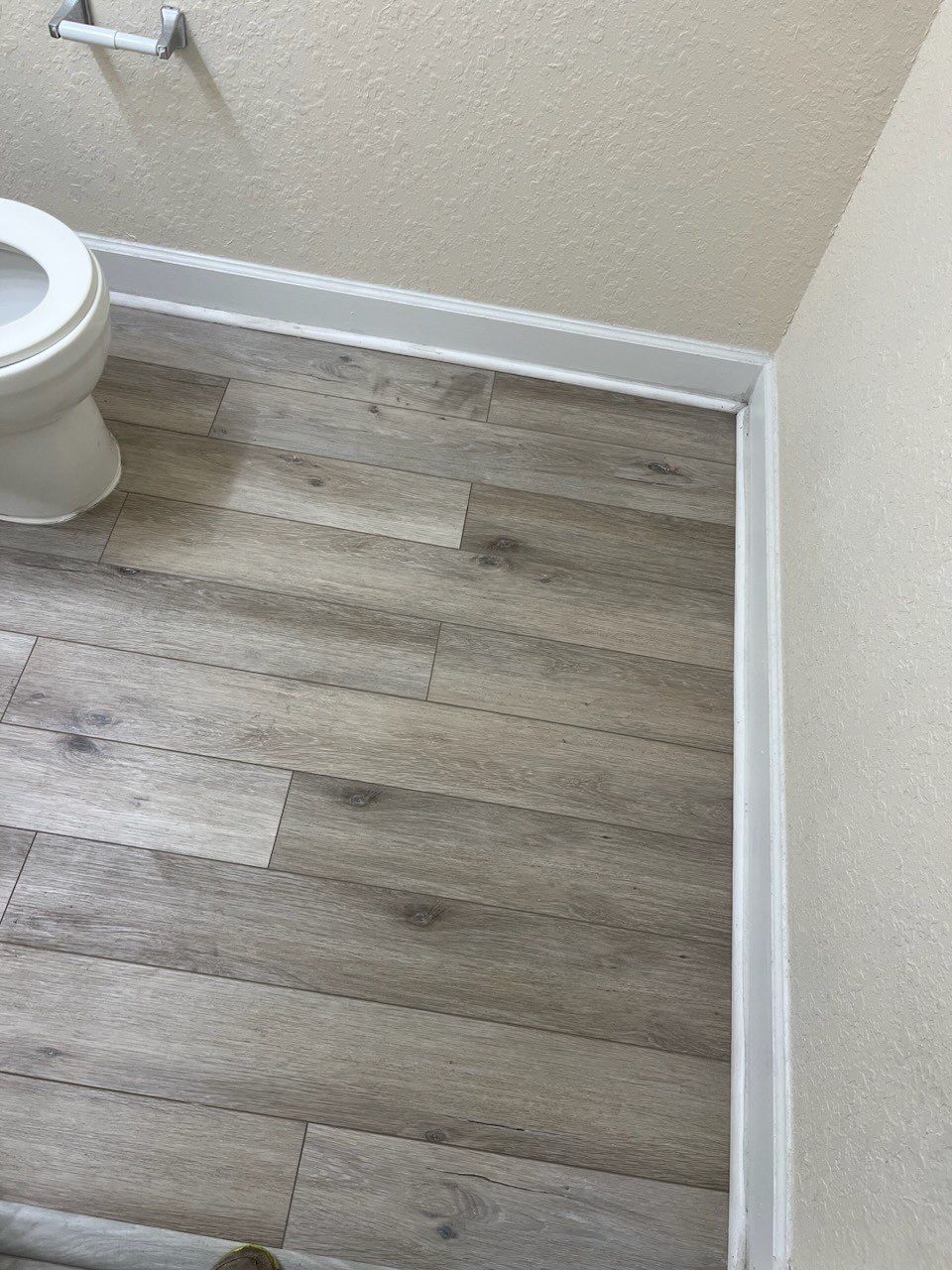 Home Remodel using LVP Flooring and Cabinets by HandyMangum