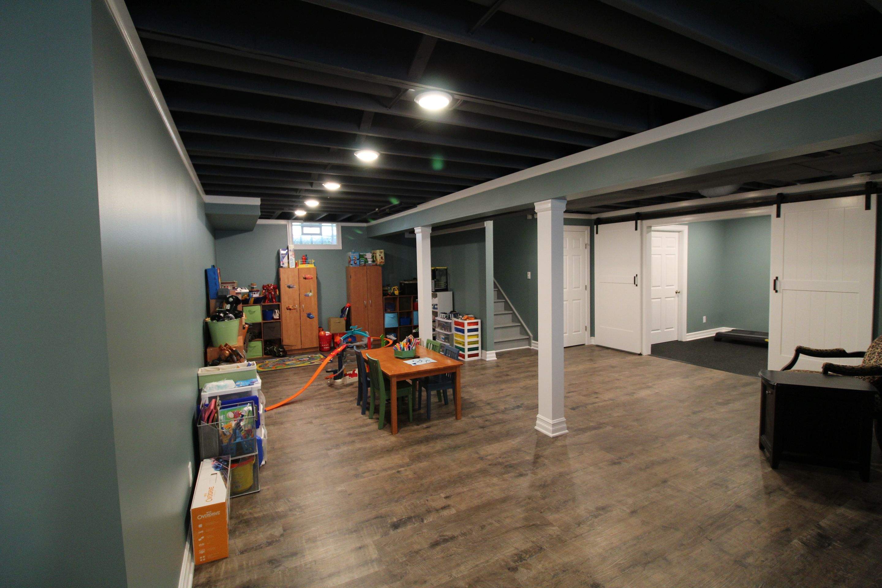 Basement Remodel by Ivy Lea Construction