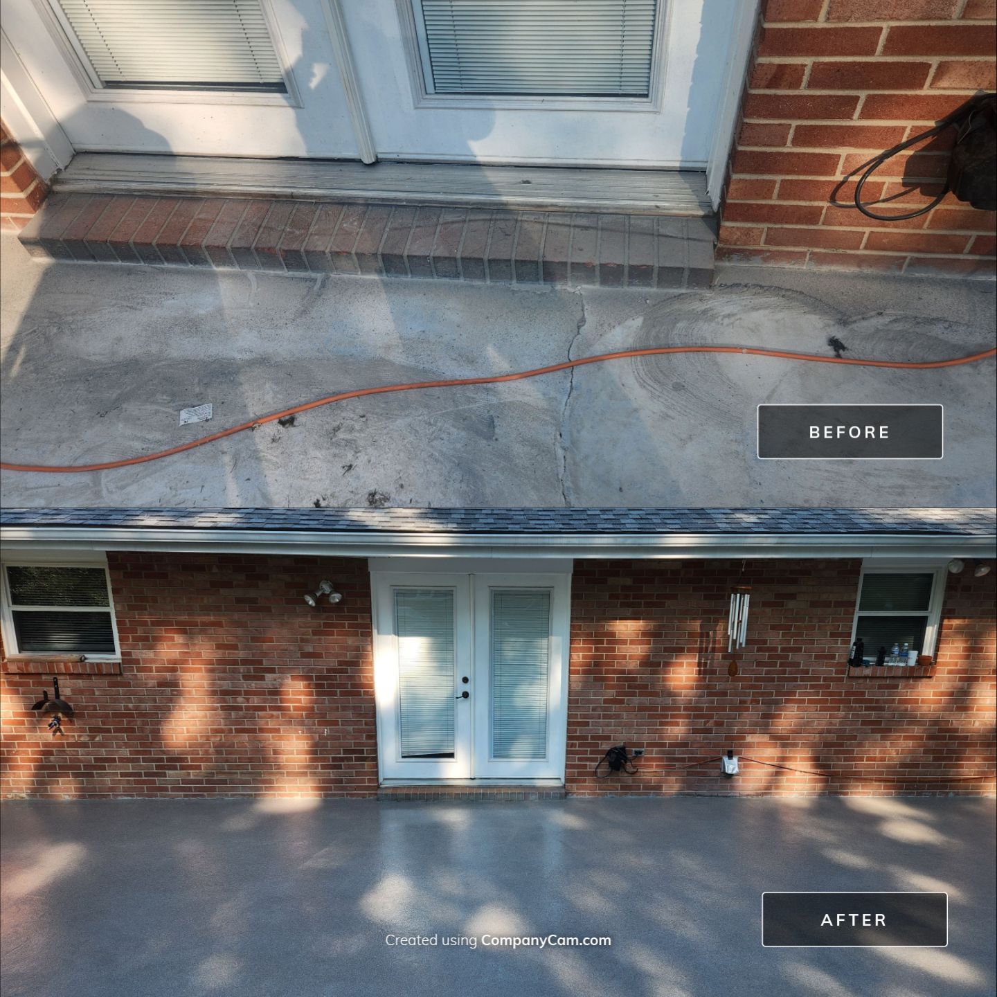 Back Patio using Sycamore by Elite Floor Solutions