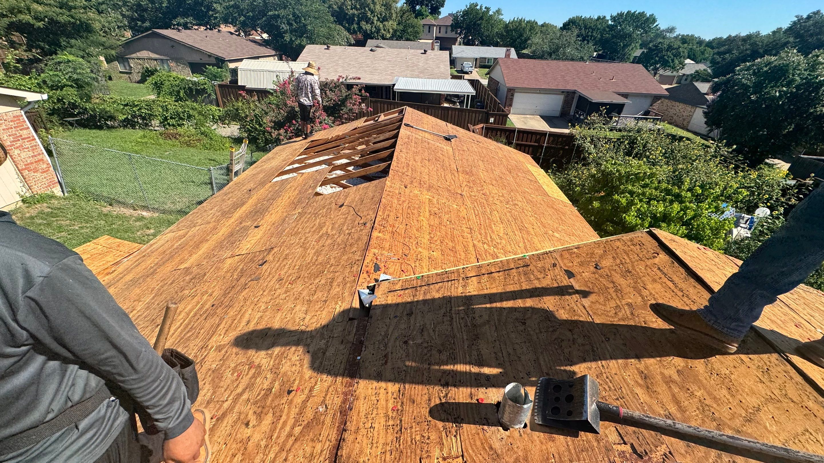 Project in Garland by Rhino Roofing and General Contracting, LLC