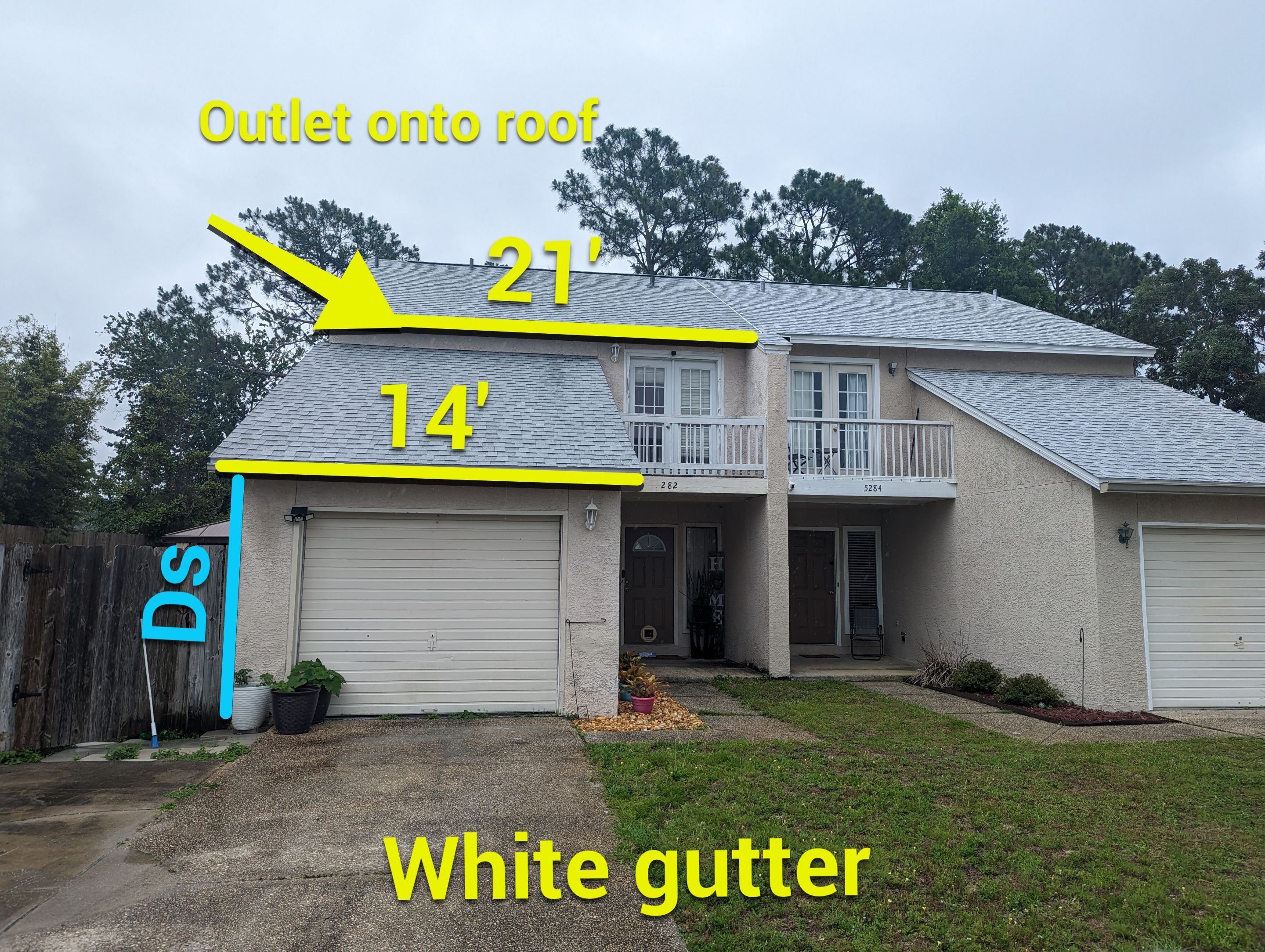 6-inch Seamless Gutters in Pensacola FL by Gutter Professors