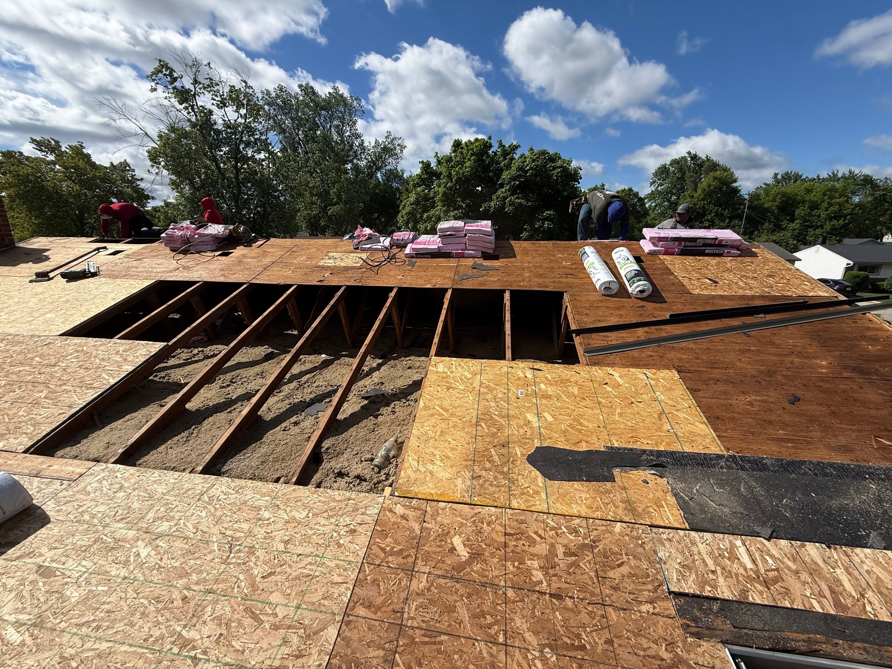 Roof Replacement using Owens Corning Tru Definitions by 180 Contractors