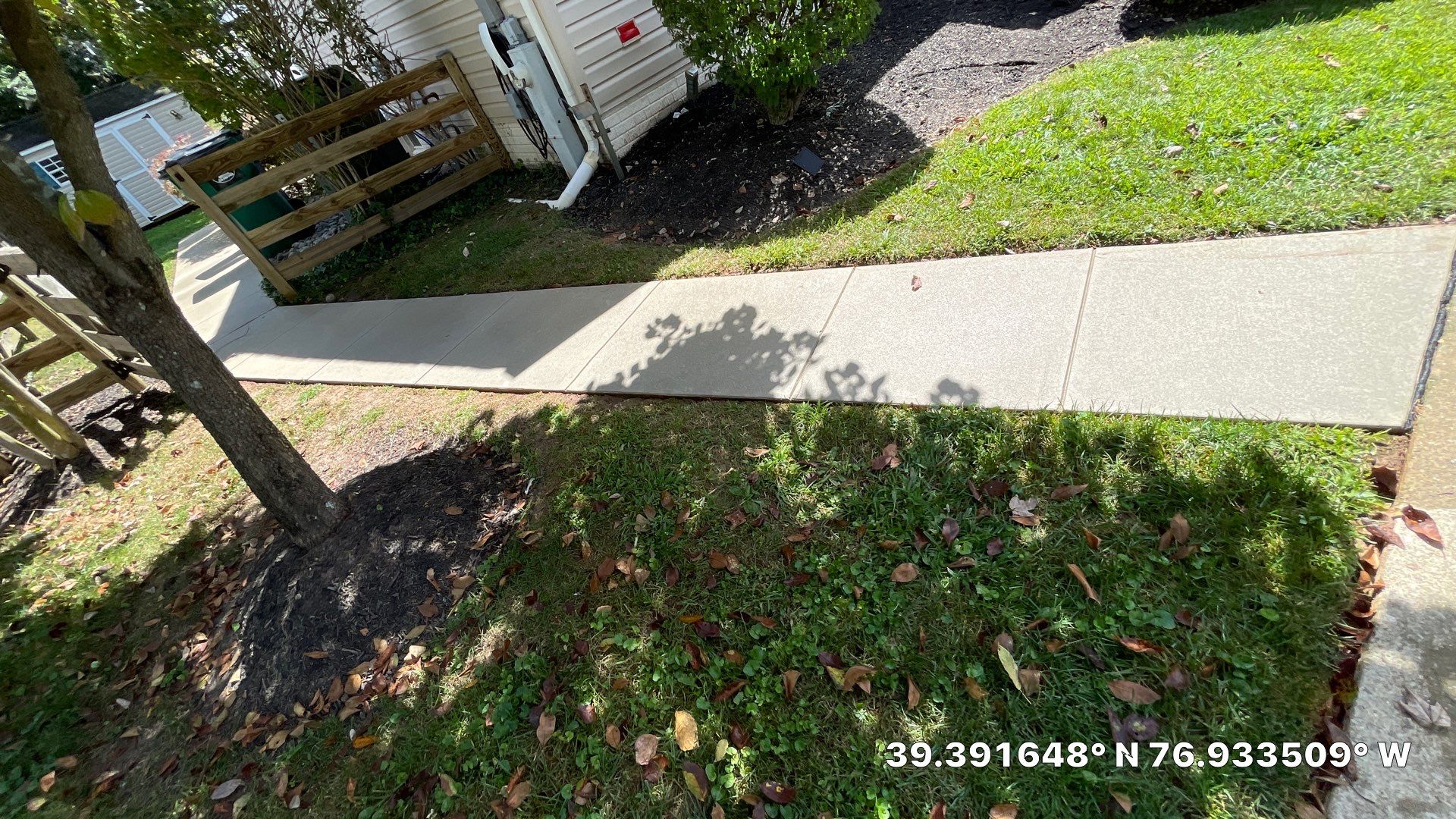 Project in Eldersburg by Baltimore Pressure Washers Inc.