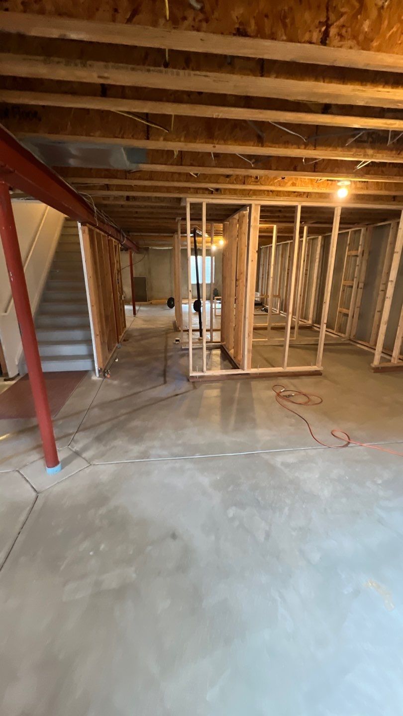 Basement Plumbing remodel by Plumbing Connect Systems LLC