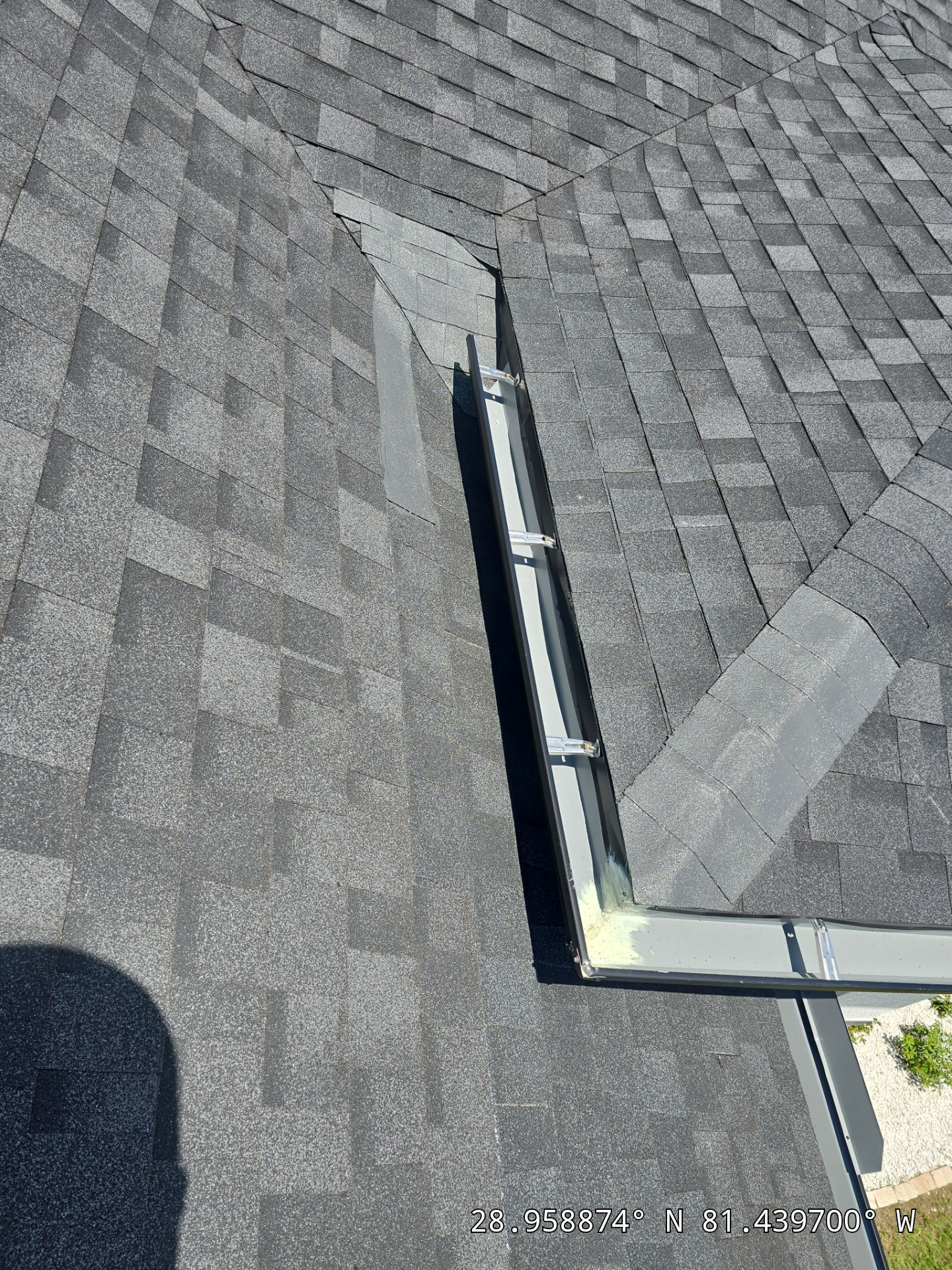 GAF Asphalt Shingle Roof Replacement with Skylight in Eustis by Fortified Roofing Solutions Corp.