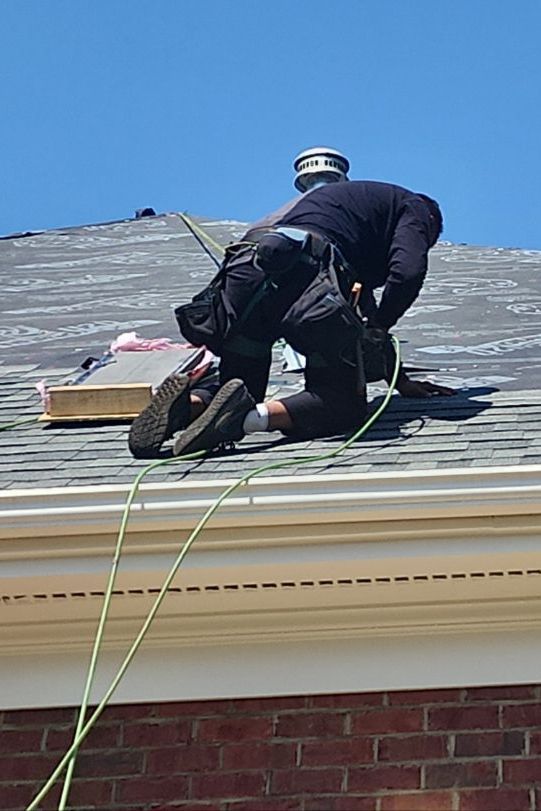 Residential Roofing Installation using Owens Corning Duration Estate Gray by Indigo State Roofing