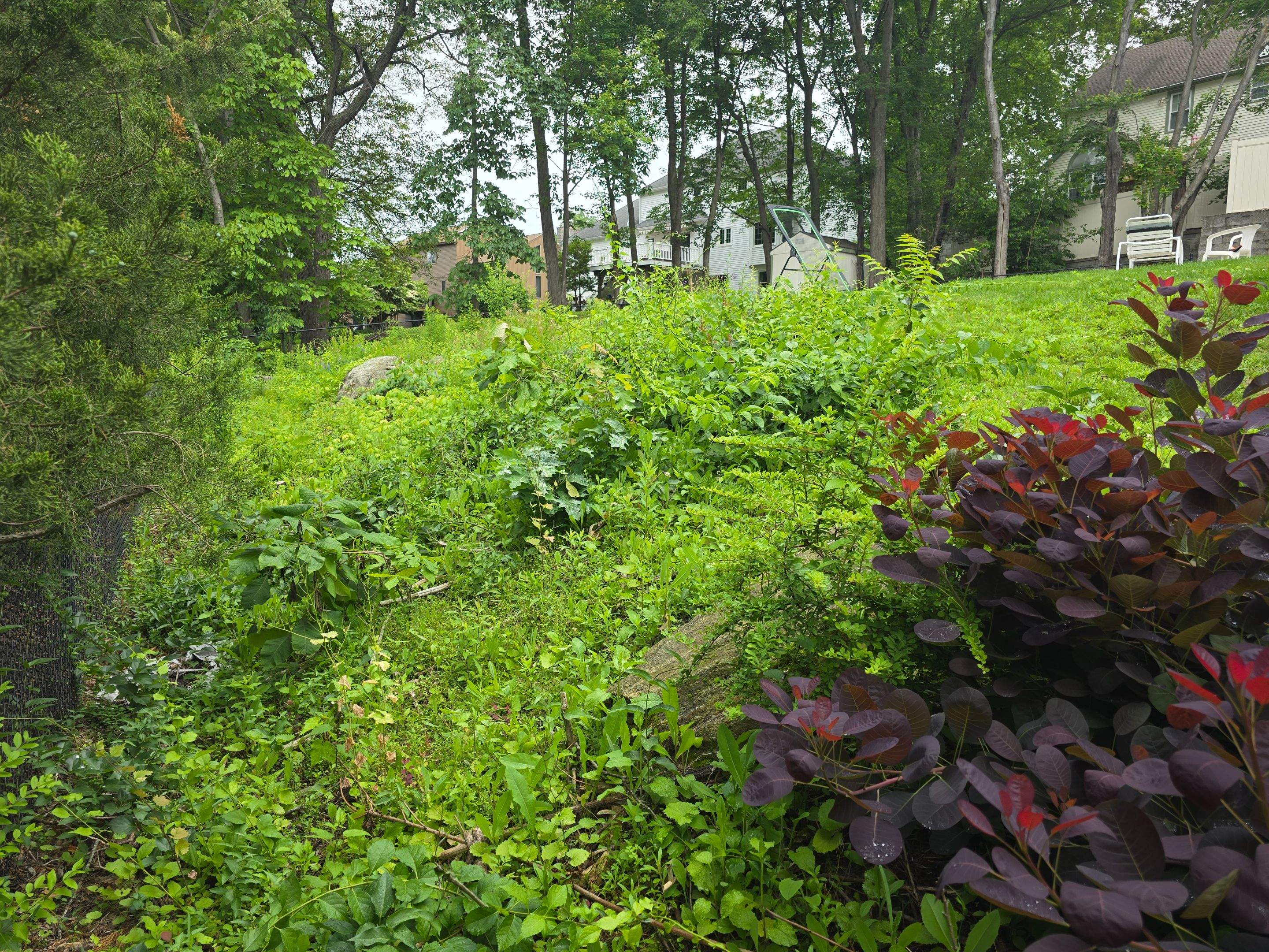 Retaining Wall to Level Backyard  by May Property Management 