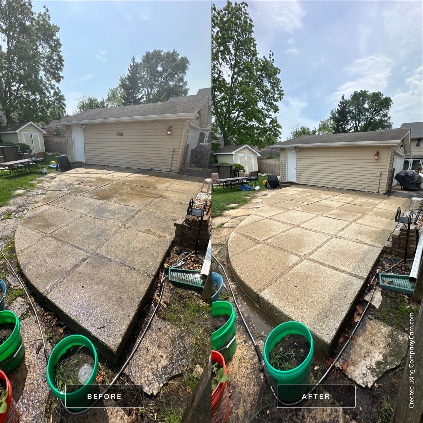 Project in Barrington by Simmons Power & Soft Washing