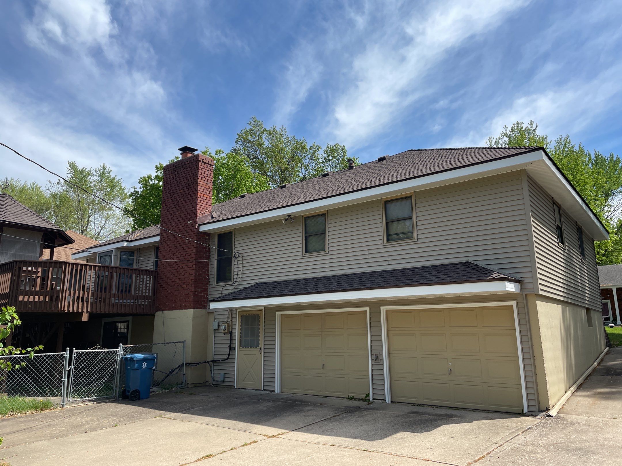 Residential Roofing Installation and adding our Premium Point  by EEC  Windows, Siding & Roofing 