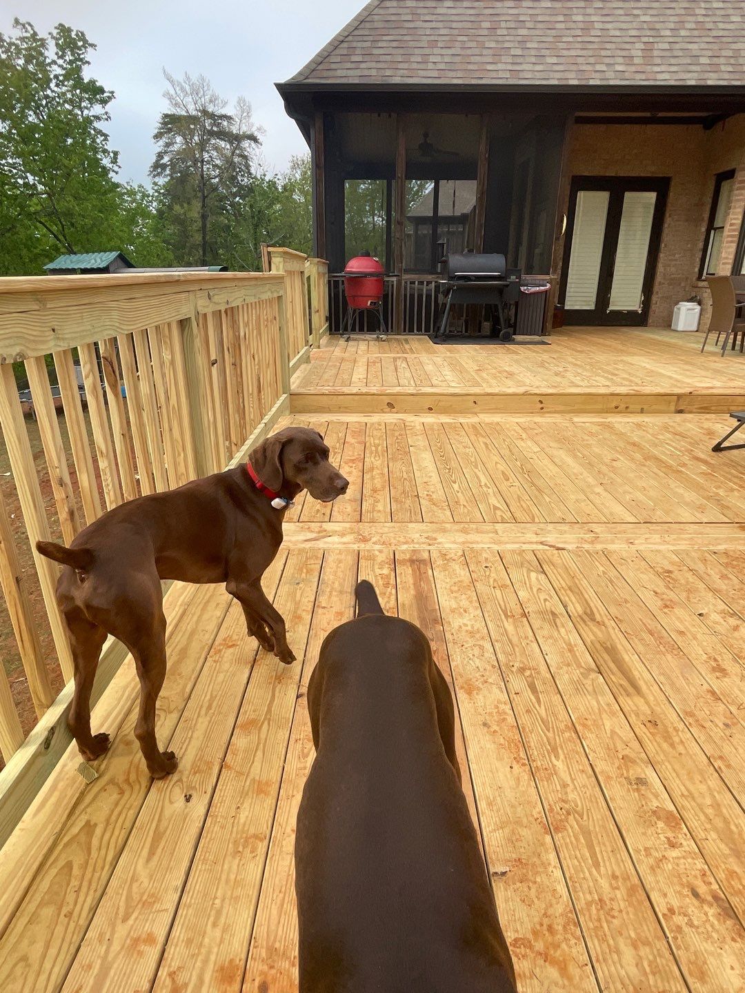 Scout Ridge - Deck Installation  by Pillar and Pine